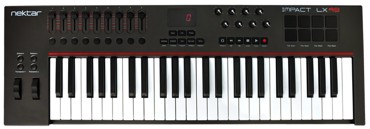 Nektar Impact LX49 49-key MIDI Controller Keyboard Reviews