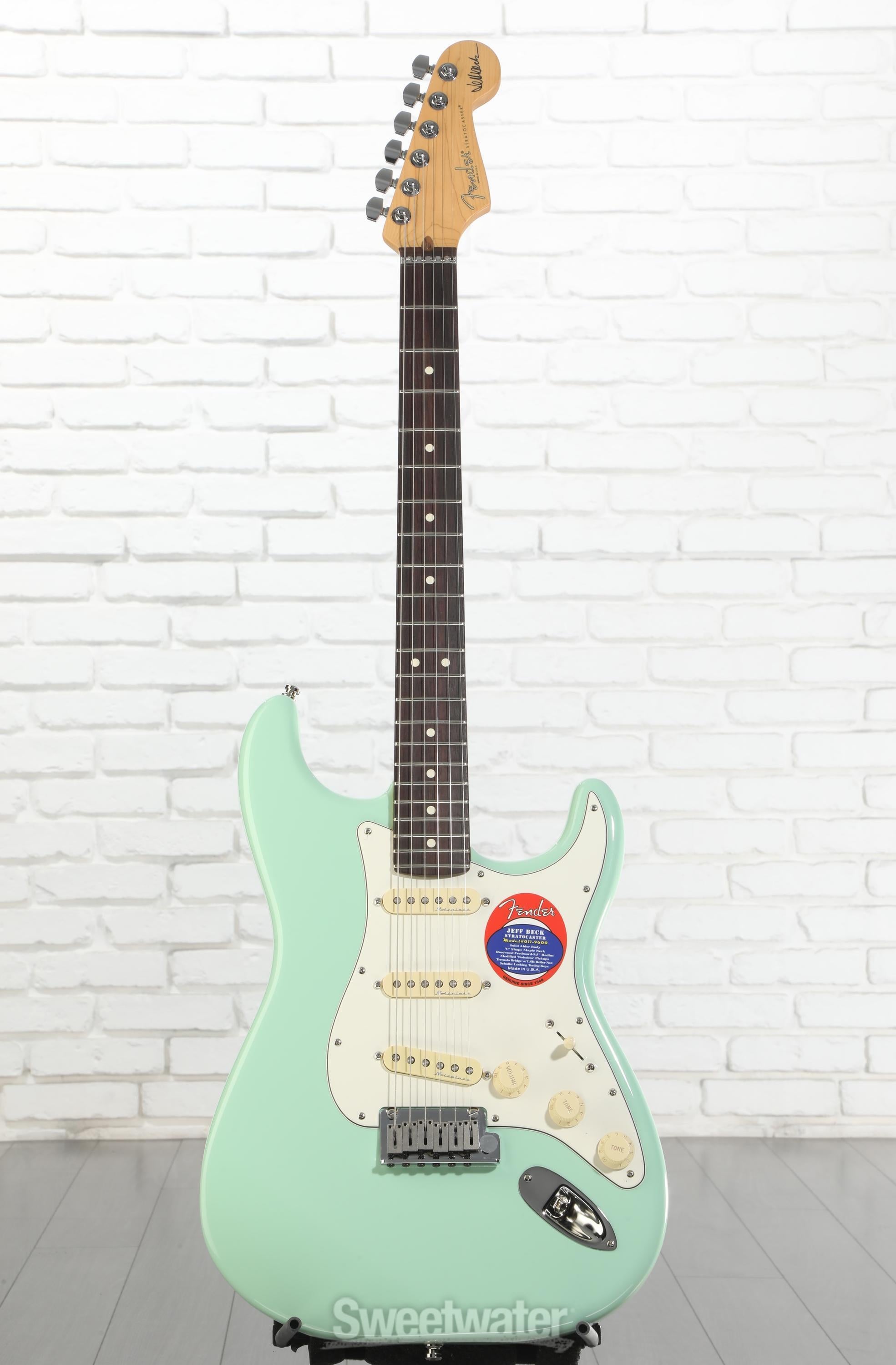 Fender Jeff Beck Stratocaster - Surf Green with Rosewood