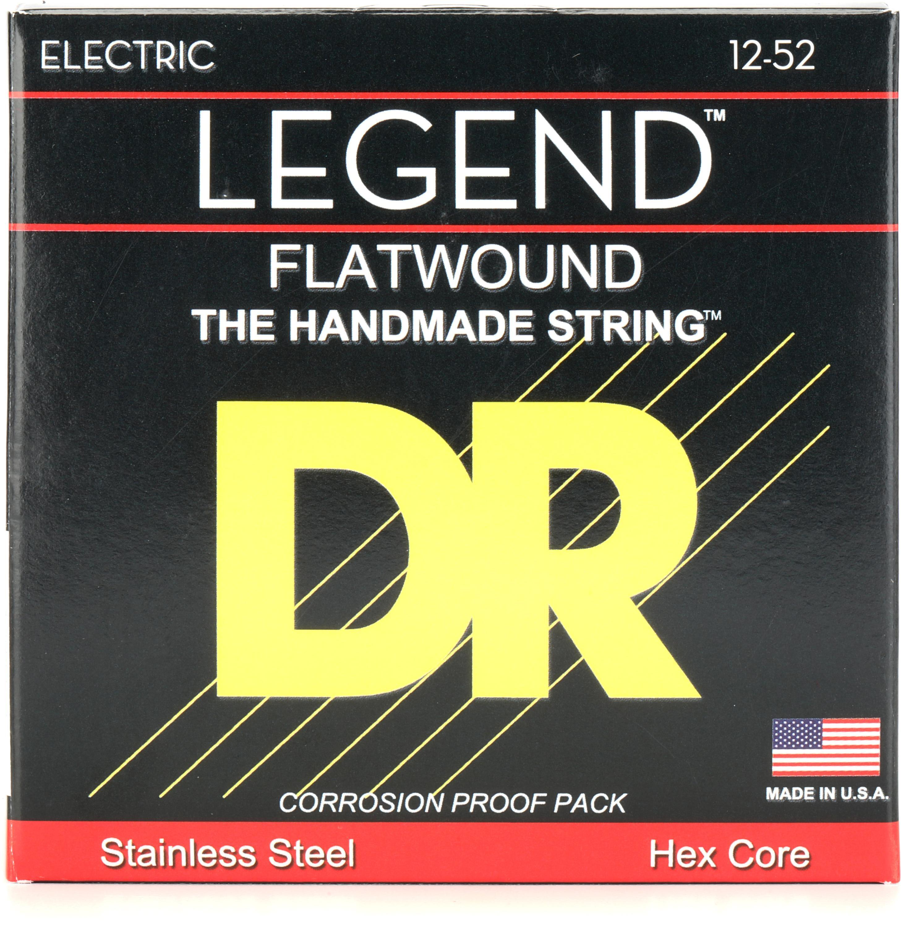 DR Strings Legend Polished Flatwound Electric Guitar Strings