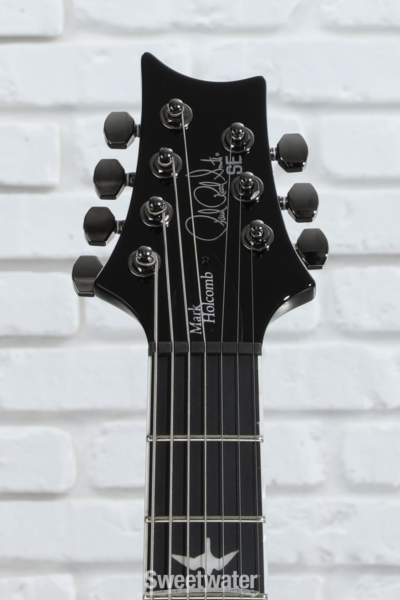 PRS SE Mark Holcomb SVN Signature 7-string Electric Guitar - Holcomb Blue Burst