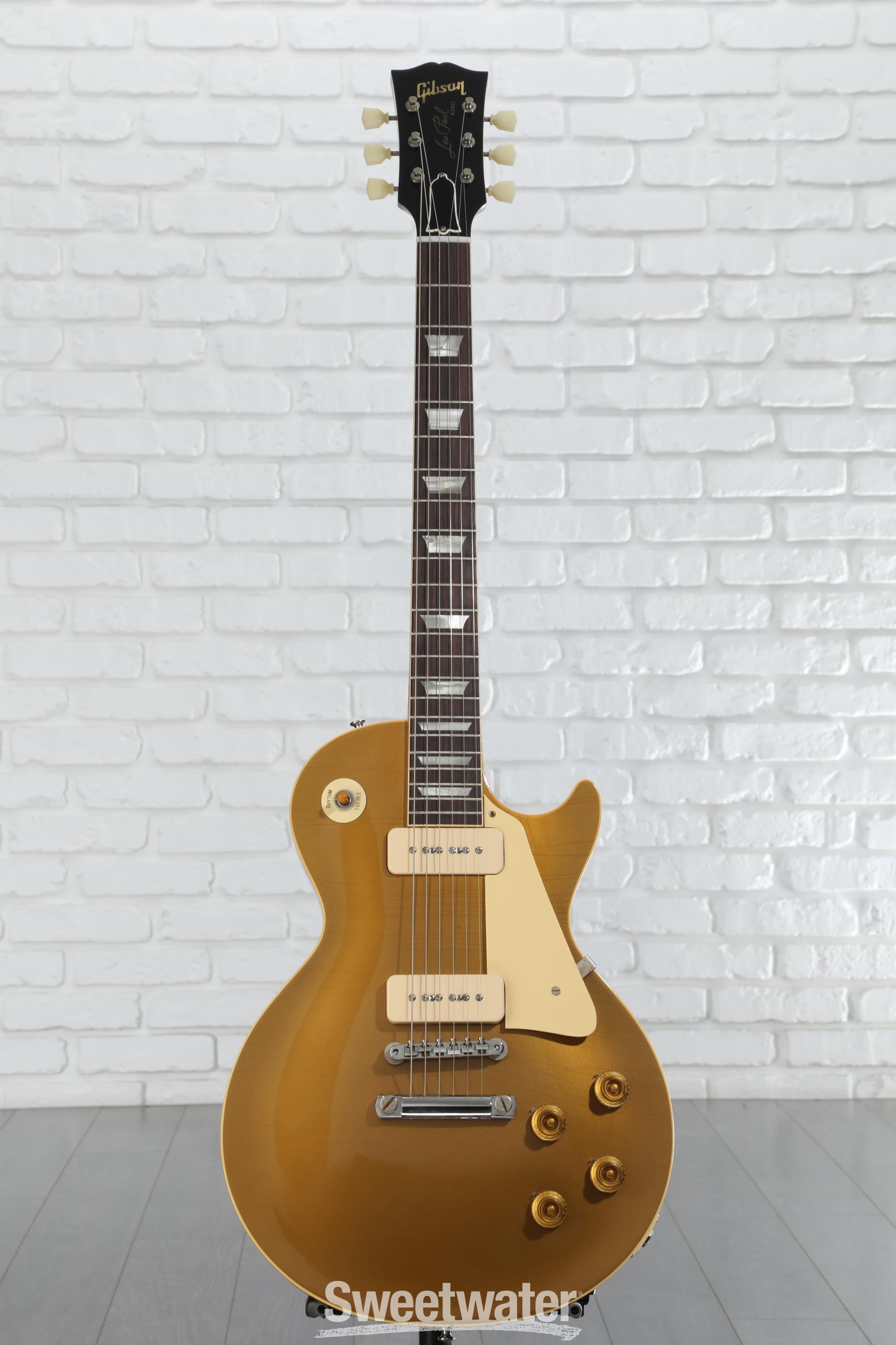 ギター Gibson Custom Shop 1956 Les Paul Goldtop Gibson Custom Shop Historic Collection 1956 Les Paul Gold