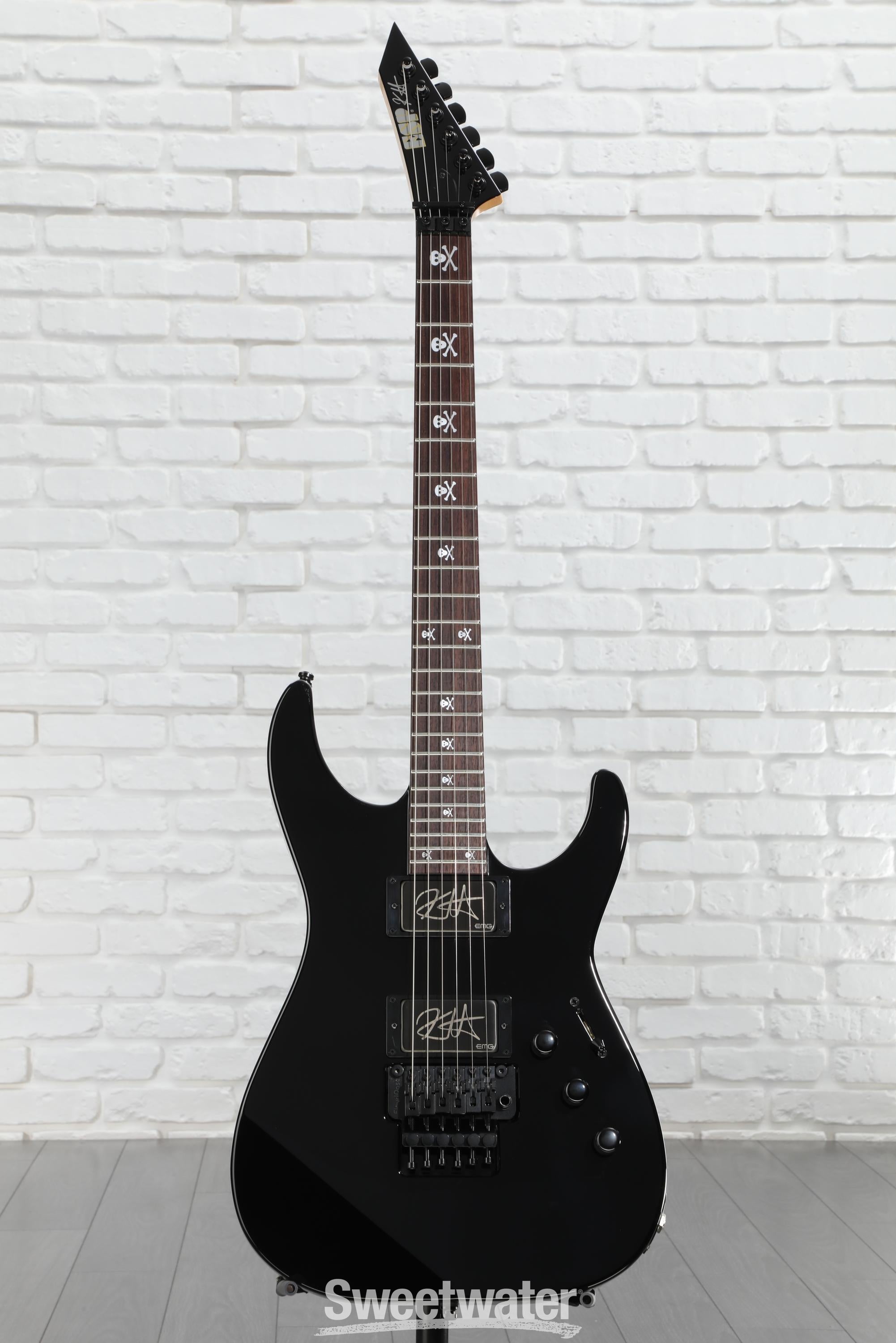 ESP KH-2 Kirk Hammett Signature Neck-thru Electric Guitar - Black