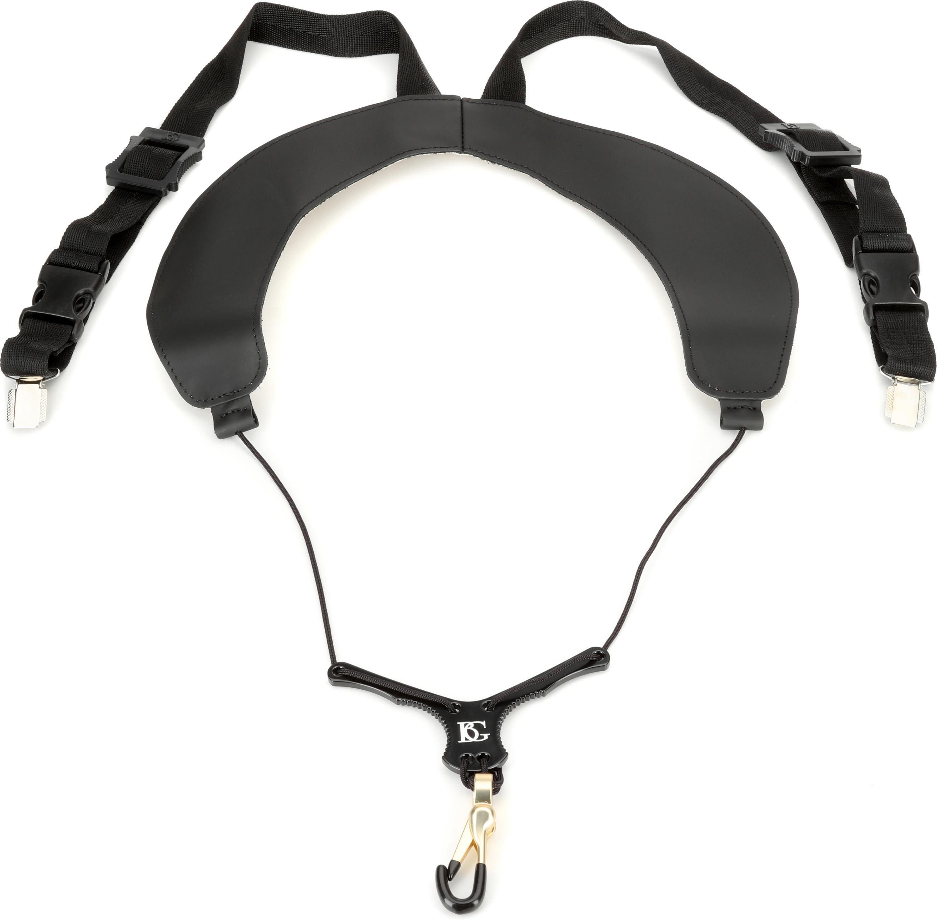 BG S50YBMSH Zen Brace Yoke Strap - Black, Medium/Large