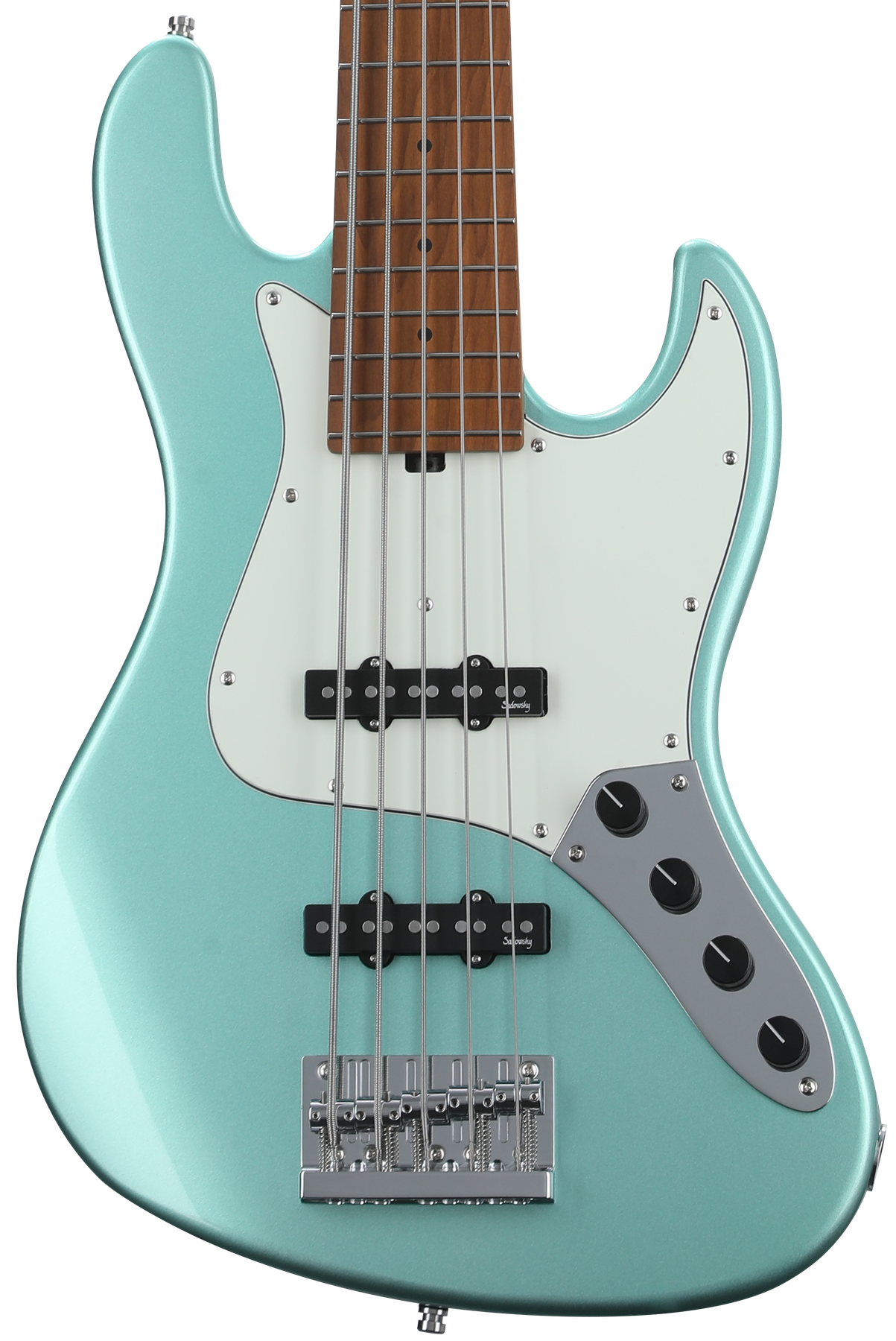 Sadowsky MetroExpress 21-fret Vintage JJ Bass, 5-string - Sage