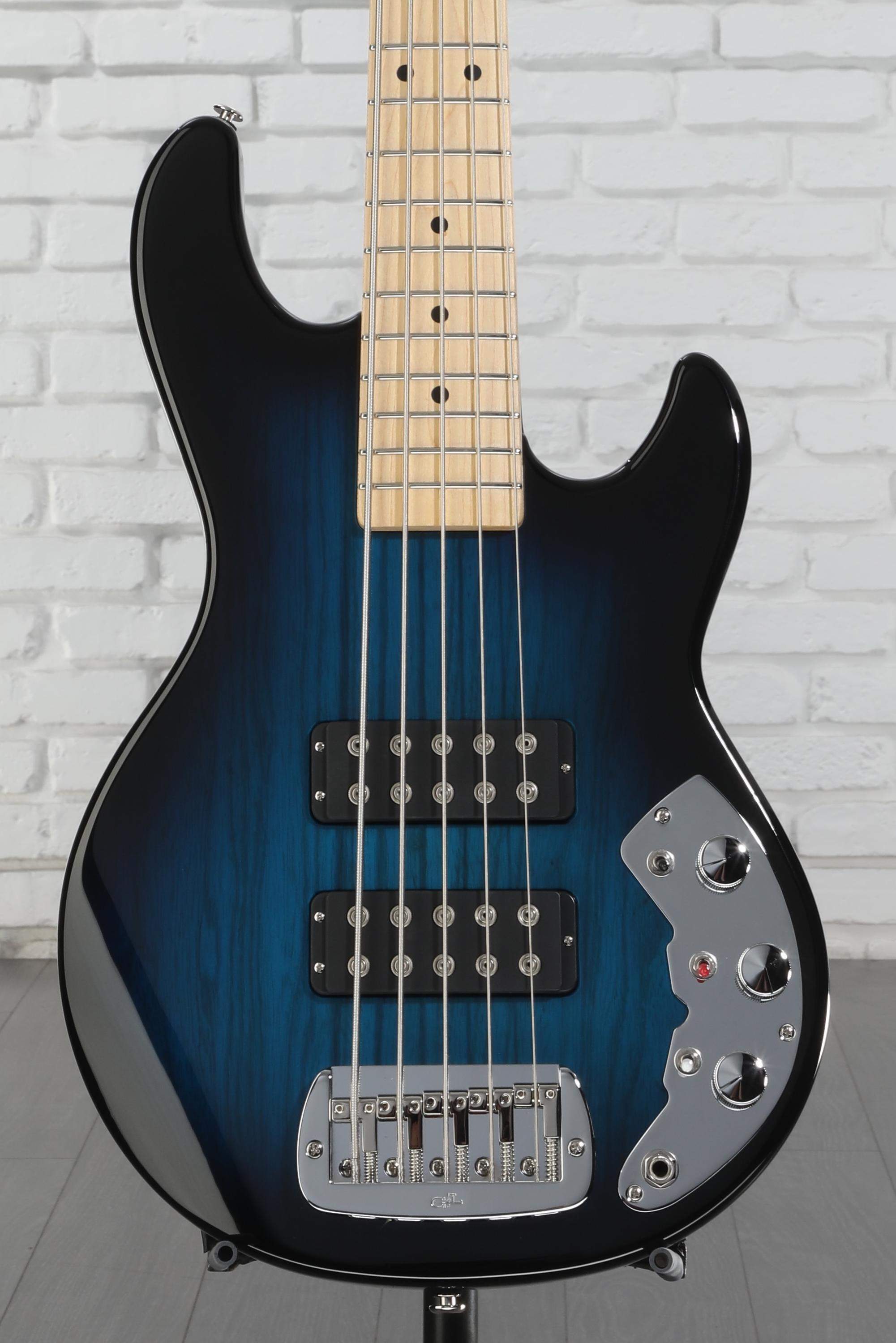 G&L CLF Research L-2500 Series 750 Bass Guitar - Blueburst