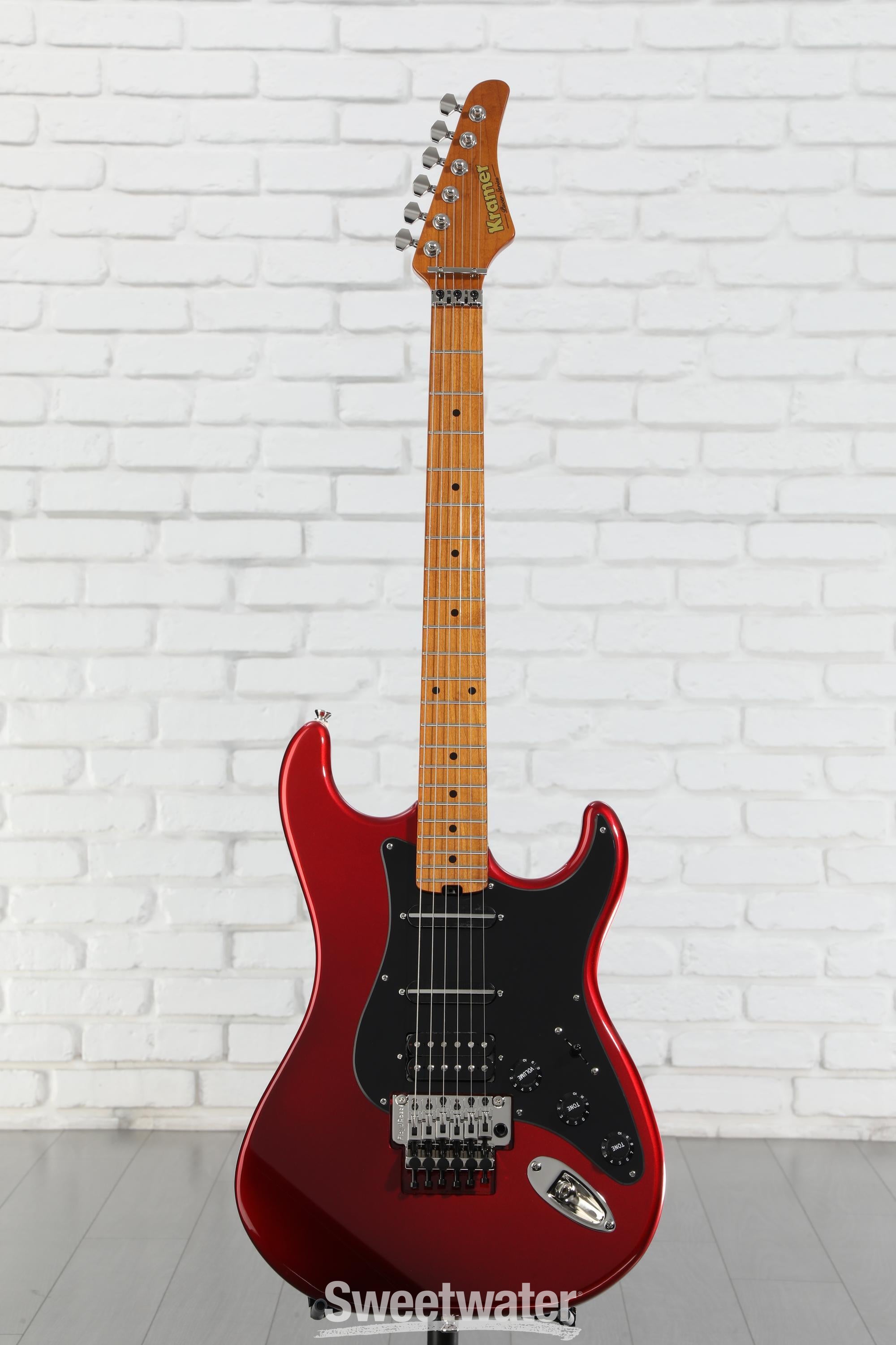 Kramer Pacer Deluxe Electric Guitar - Ruby Red Metallic
