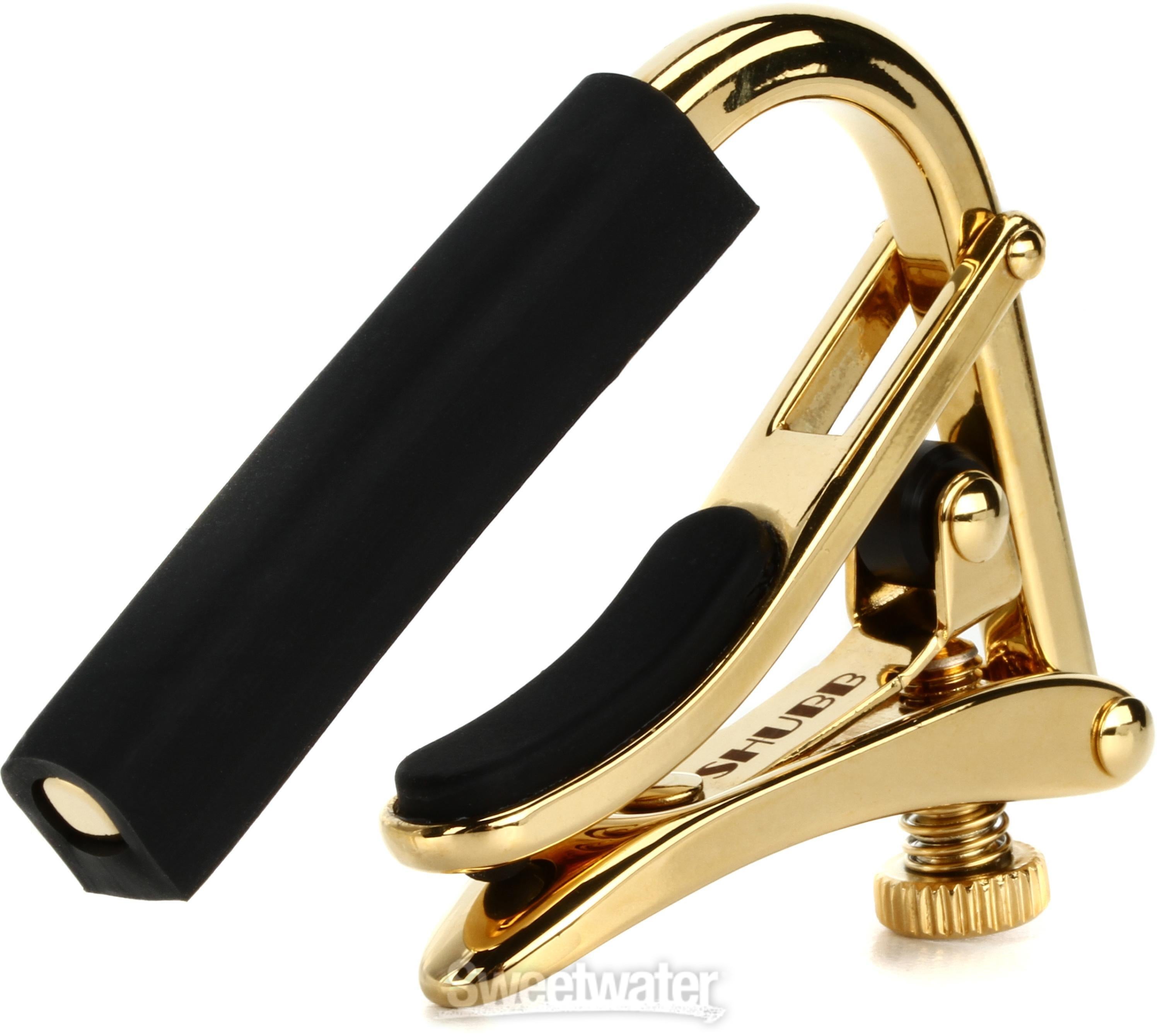 Shubb C1G Capo Royale for Steel String Guitar - Gold