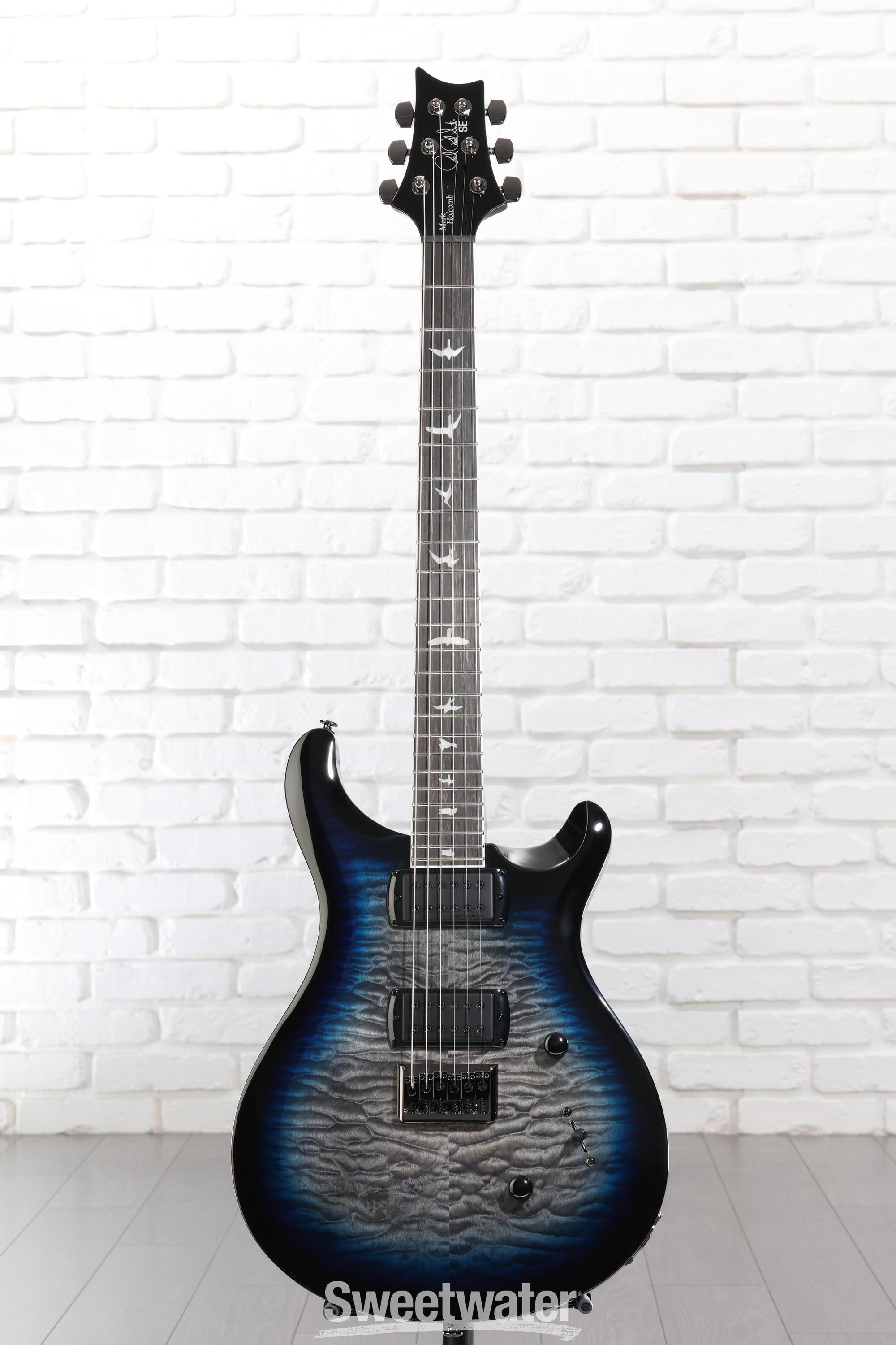 PRS SE Mark Holcomb Signature Electric Guitar - Holcomb Blue Burst