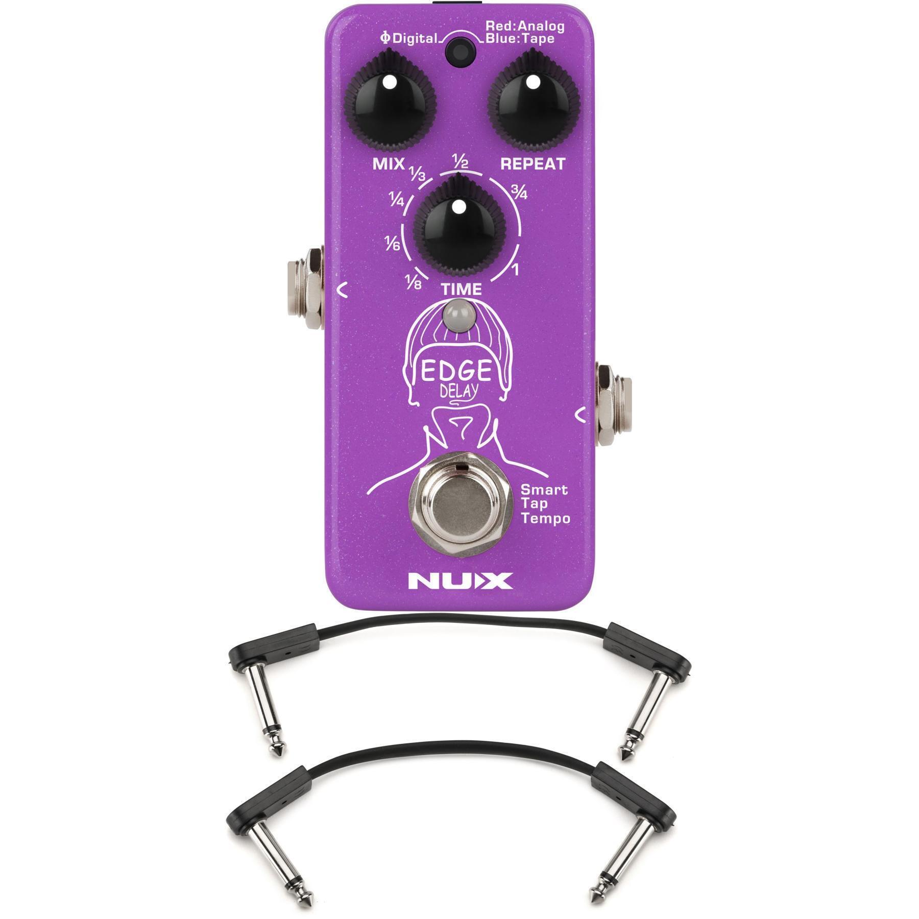 NUX Edge Delay Mini Delay Pedal | Sweetwater