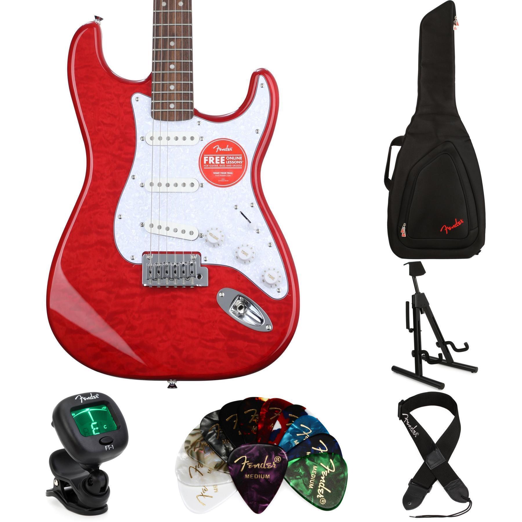 Squier Affinity Series Stratocaster QMT Electric Guitar