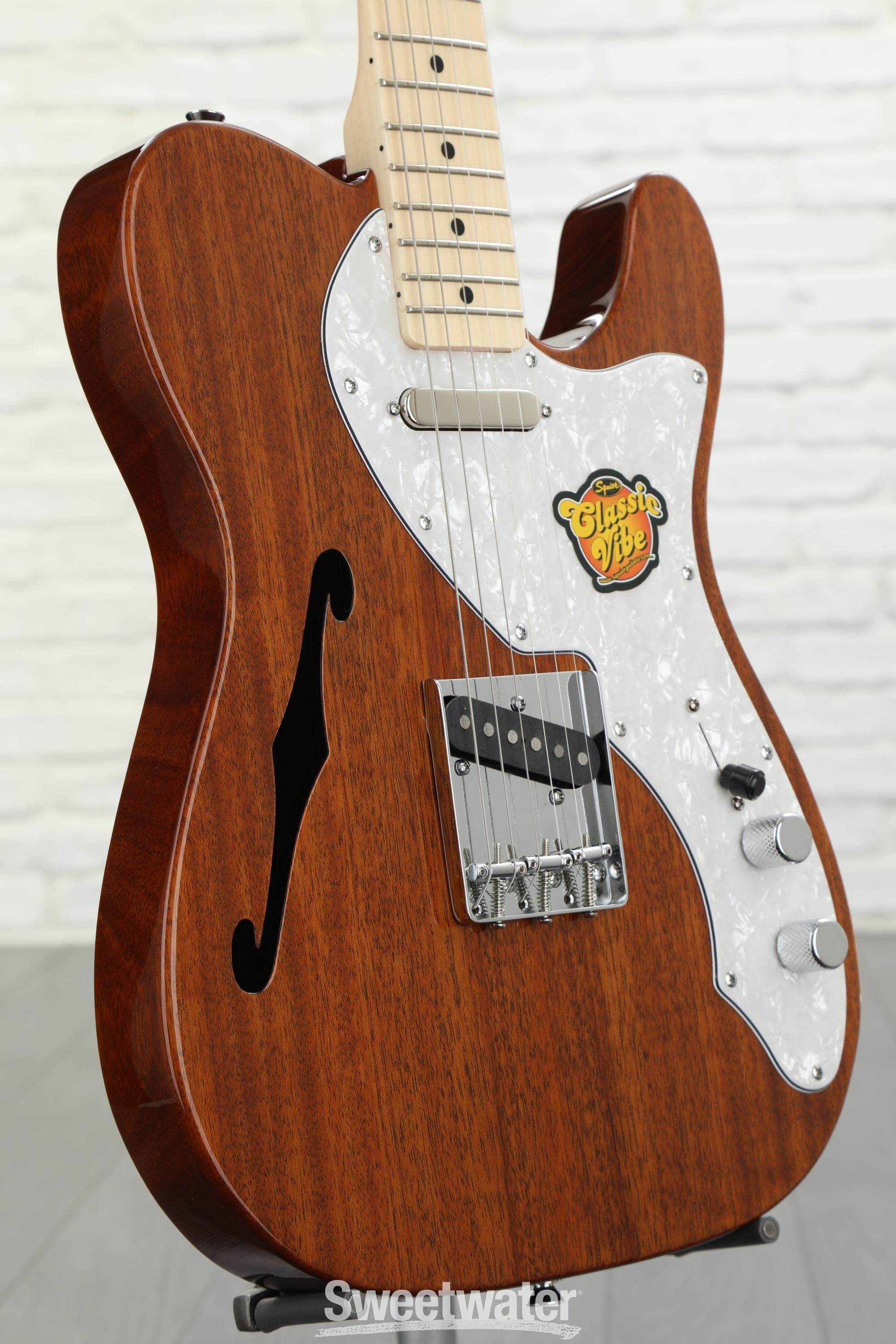 Squier Classic Vibe Telecaster Thinline - Natural | Sweetwater