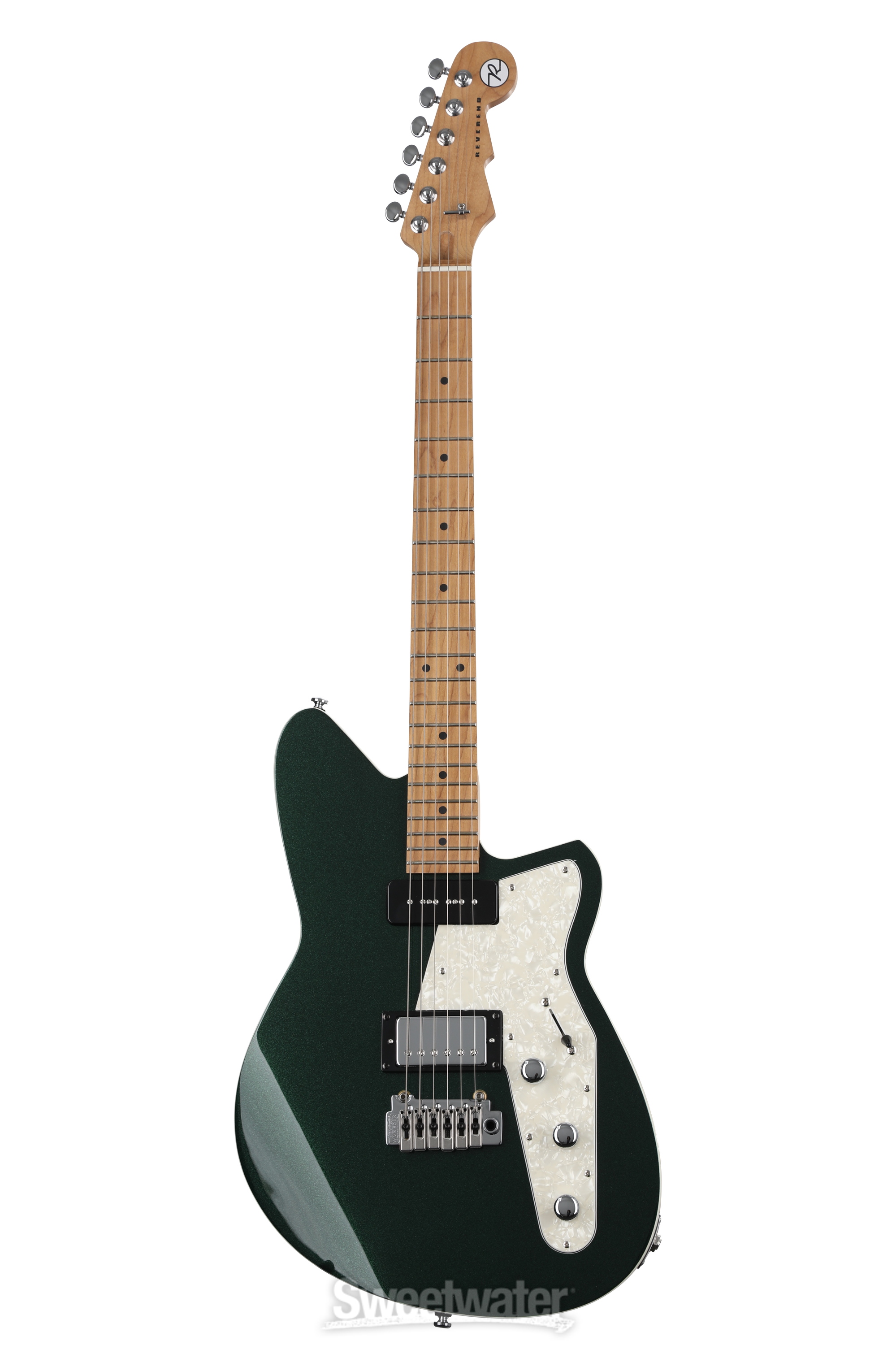 Reverend Double Agent W Electric Guitar with Maple Fingerboard