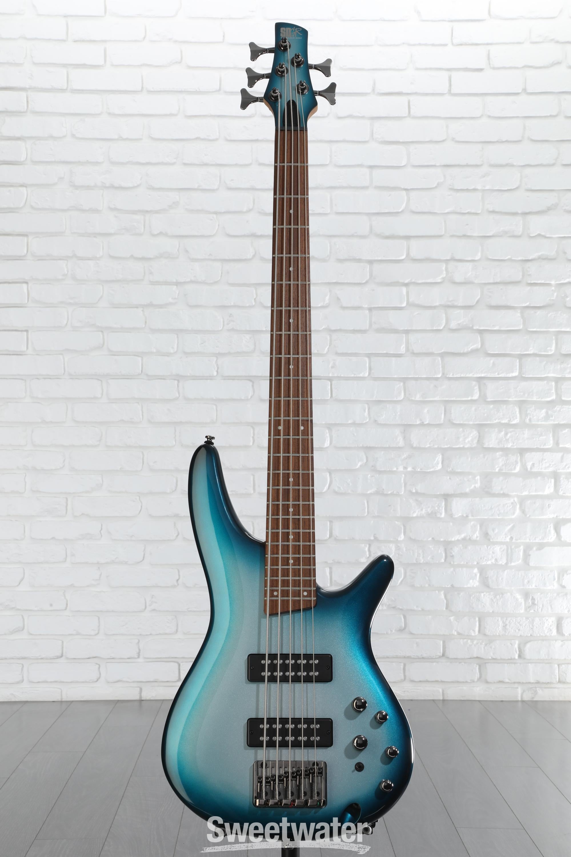 Ibanez SR Standard SR305E 5-string Bass Guitar - Deep Ocean