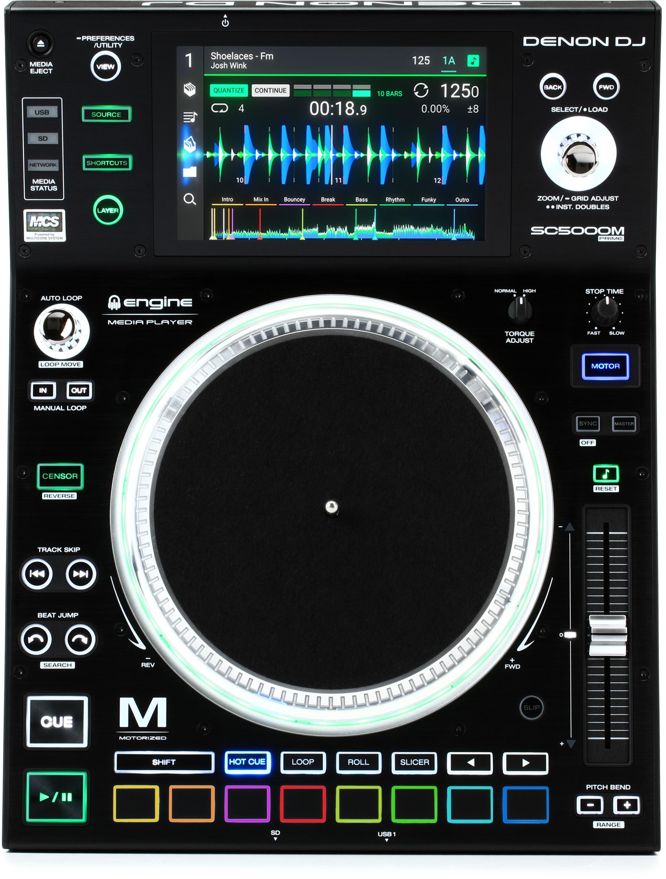 DENON DJ（デノン）SC5000 PRIME メディアプレーヤー Denon DJ SC5000 Prime Professional Media Player | Guitar Center