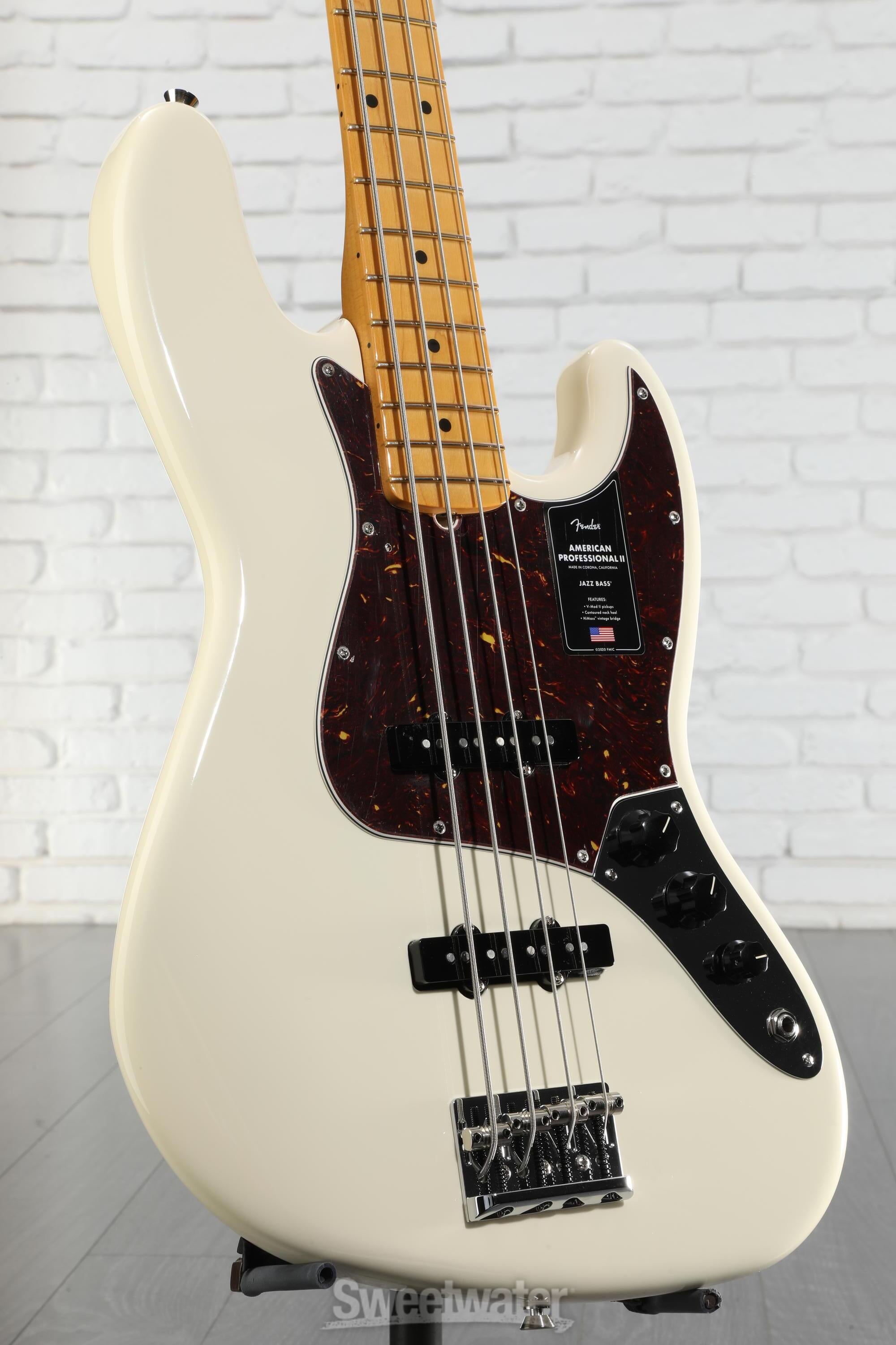 Fender American Professional II Jazz Bass - Olympic White