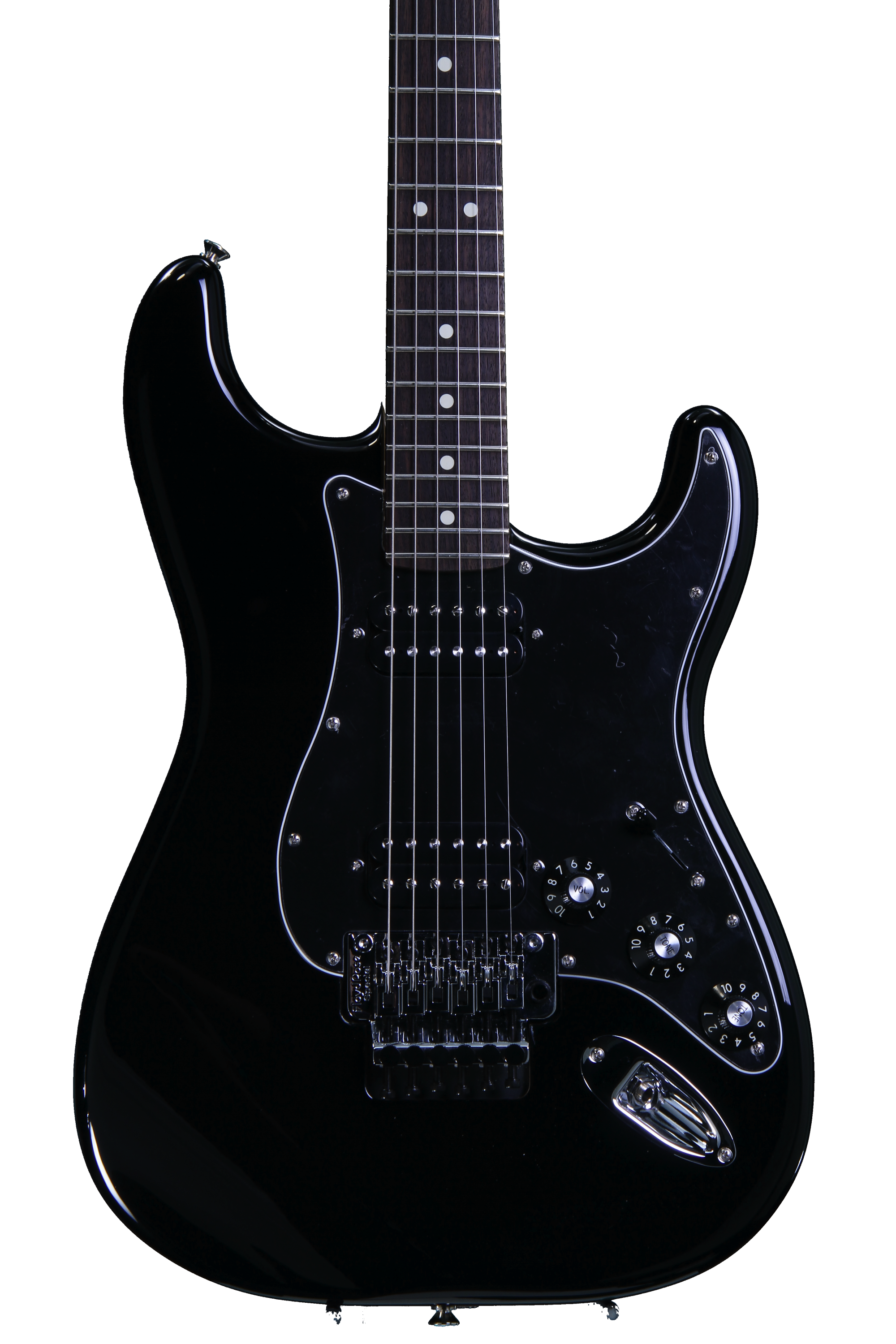 【HORIZON】FloydRose Licensed HH ESP LTD Horizon Custom '87 Electric Guitar - Black – Chuck Levin's