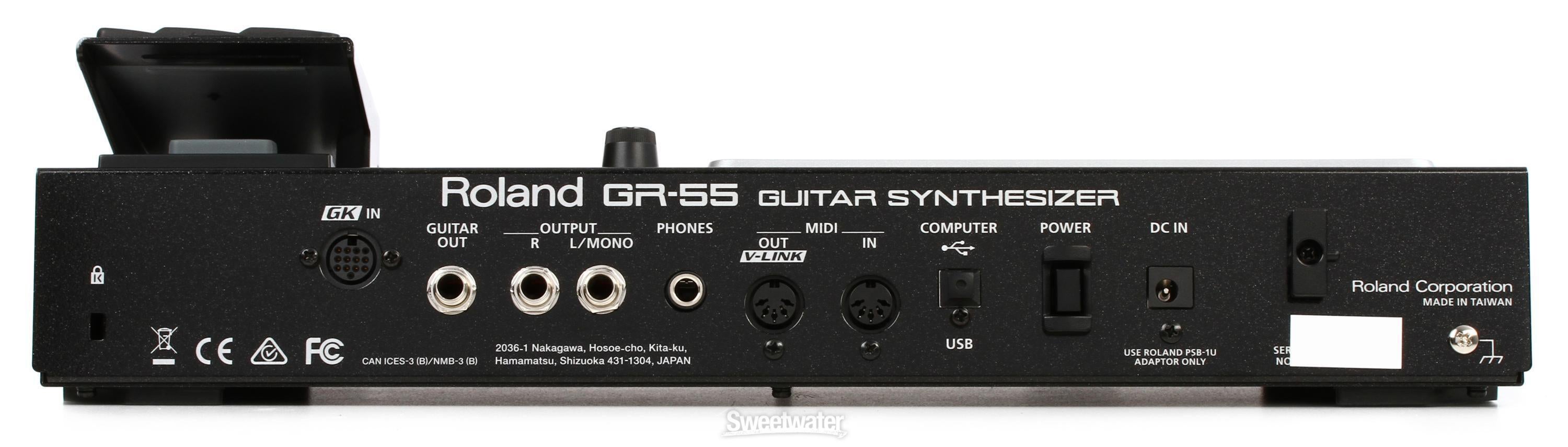 Roland GR-55 Guitar Synthesizer with GK-3 Pickup | Sweetwater