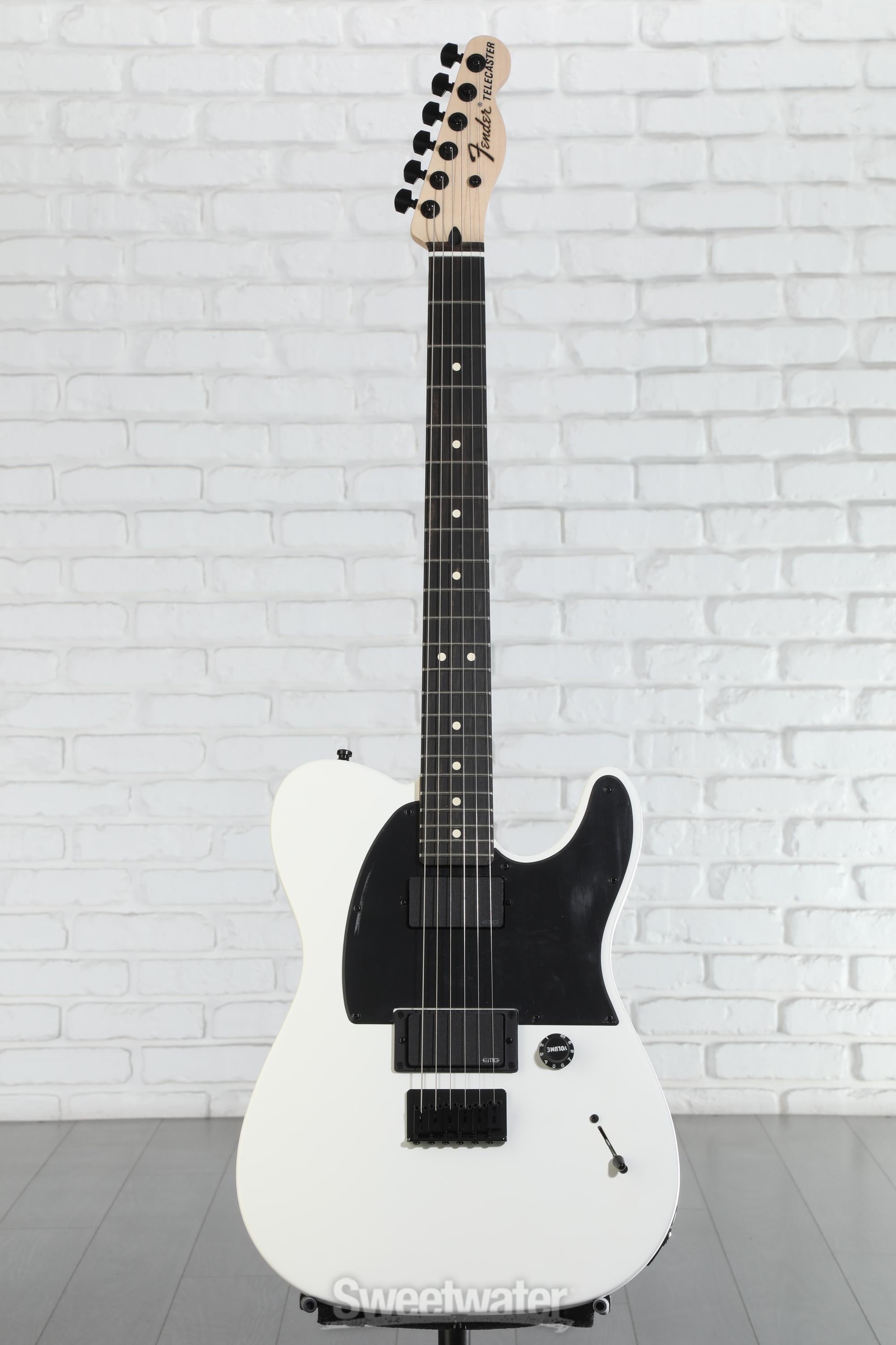 Fender Jim Root Telecaster HH - White with Ebony Fingerboard