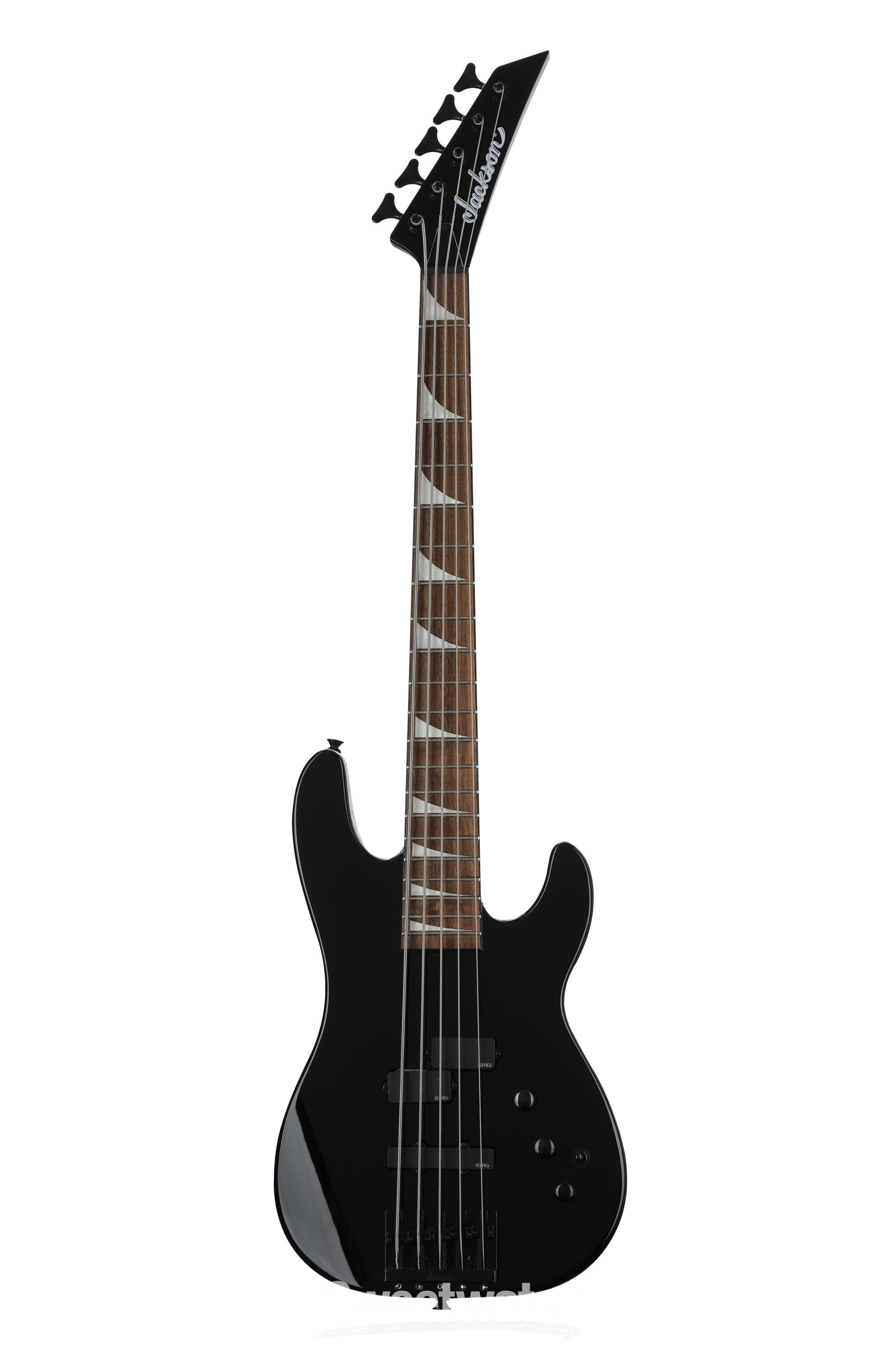 Jackson David Ellefson X Series 30th Anniversary Concert Bass Guitar - Black