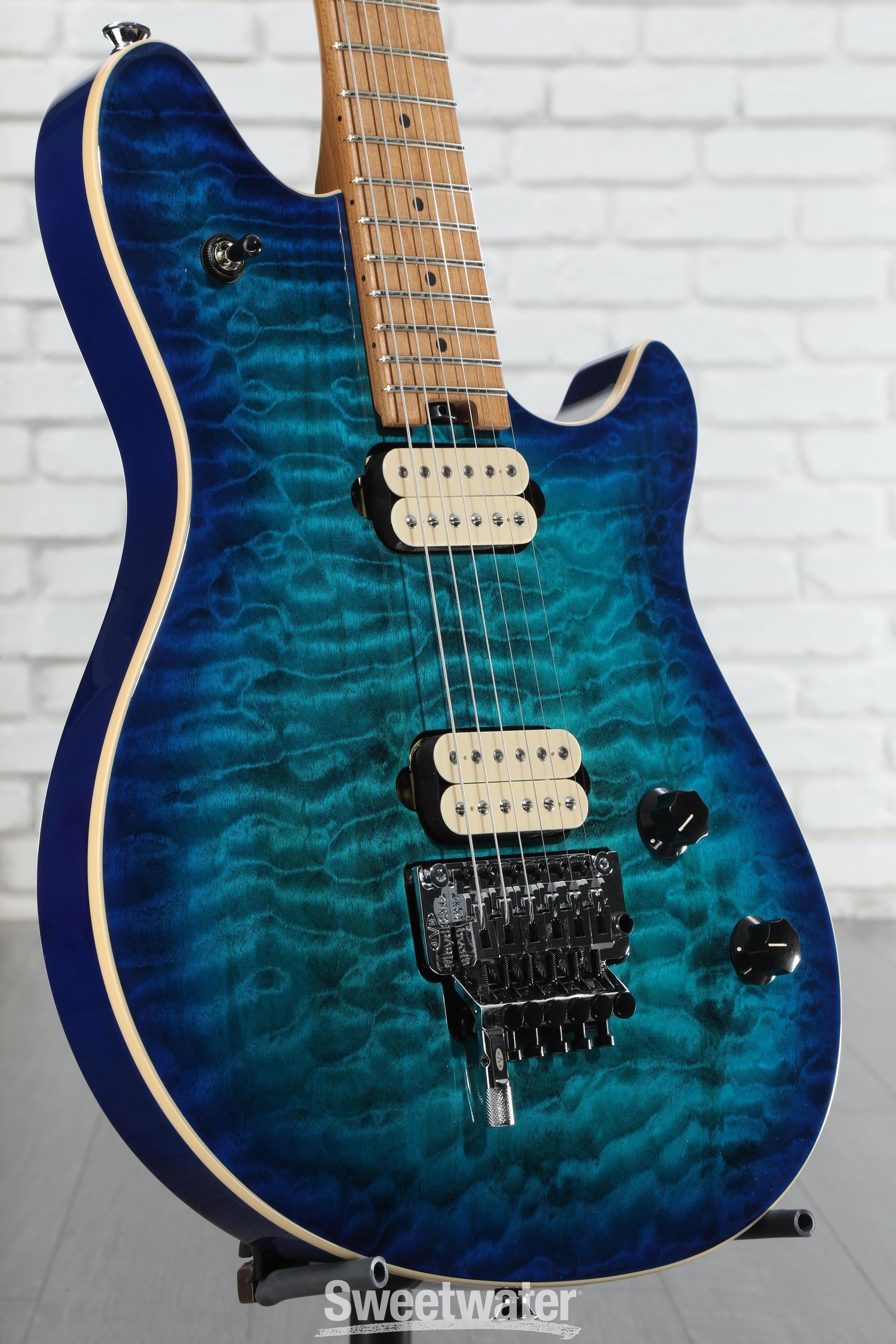 ギター EVH Wolfgang Special QM Chlorine Burst Wolfgang® :: Wolfgang® Special QM, Baked Maple Fingerboard