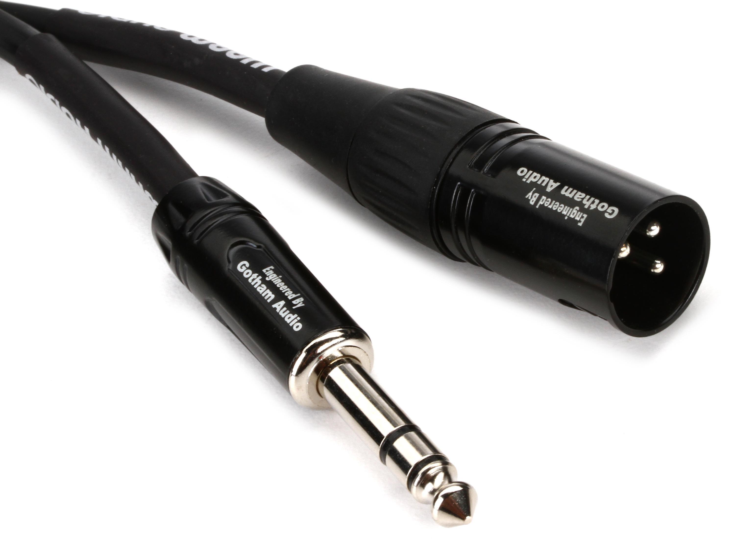 Photo of Warm Audio Pro Silver XLR Male to TRS Male Cable - 6-foot