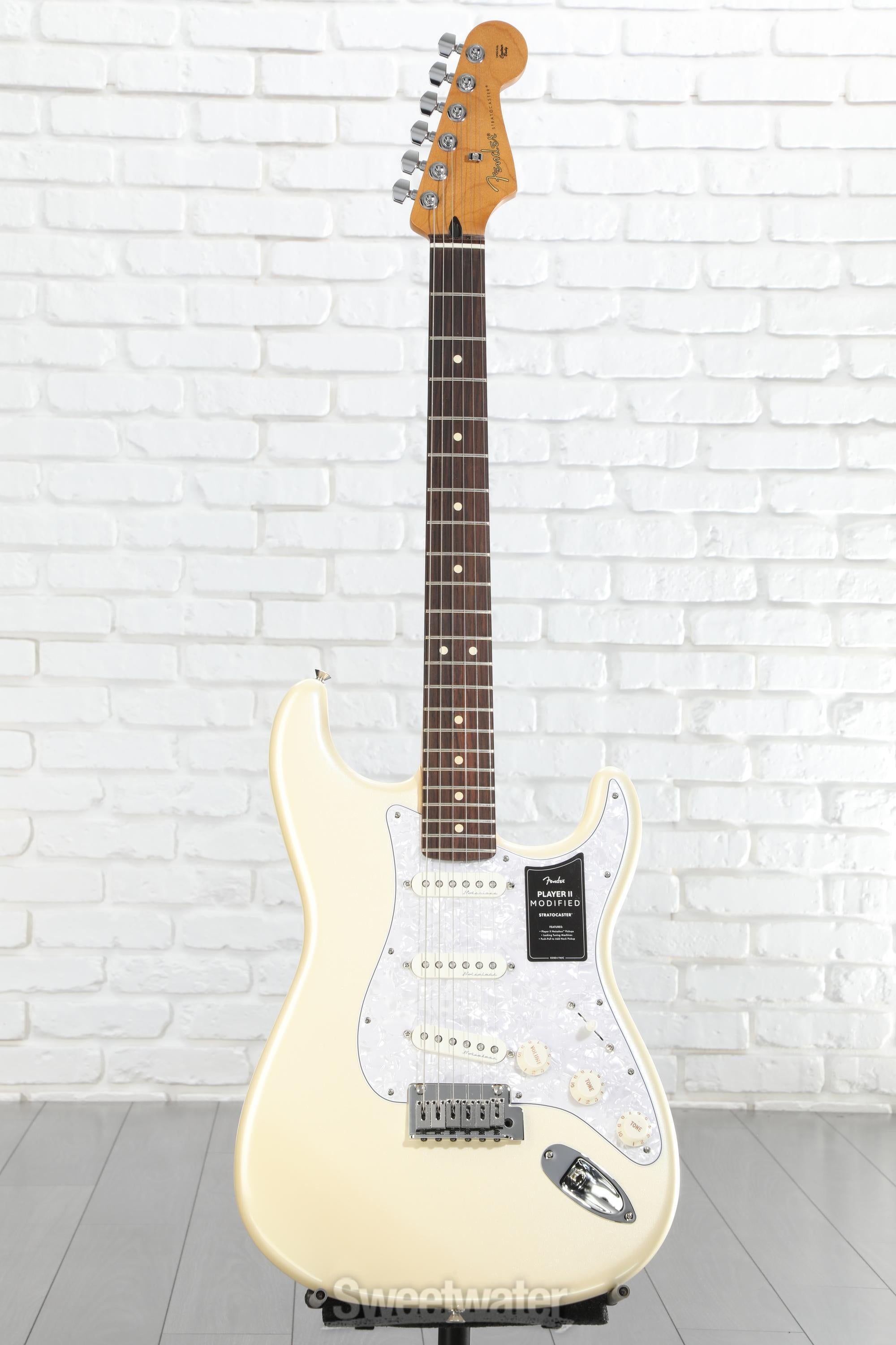 Fender Player II Modified Stratocaster Electric Guitar - Olympic