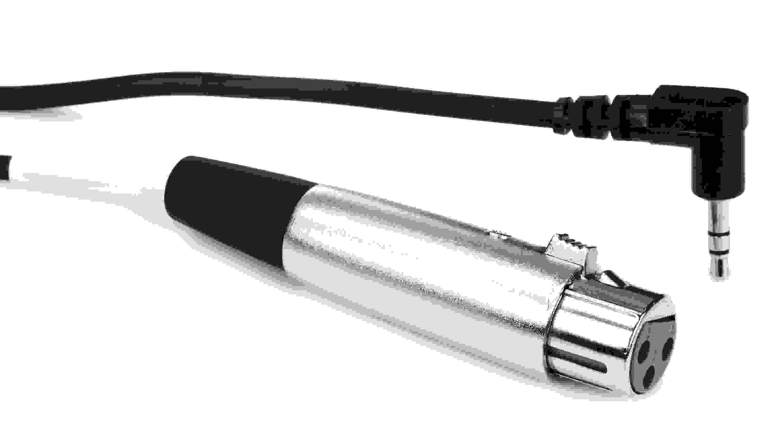 Hosa XVM-102F XLR Female to Right angle 3.5mm TRS Cable - 2 foot