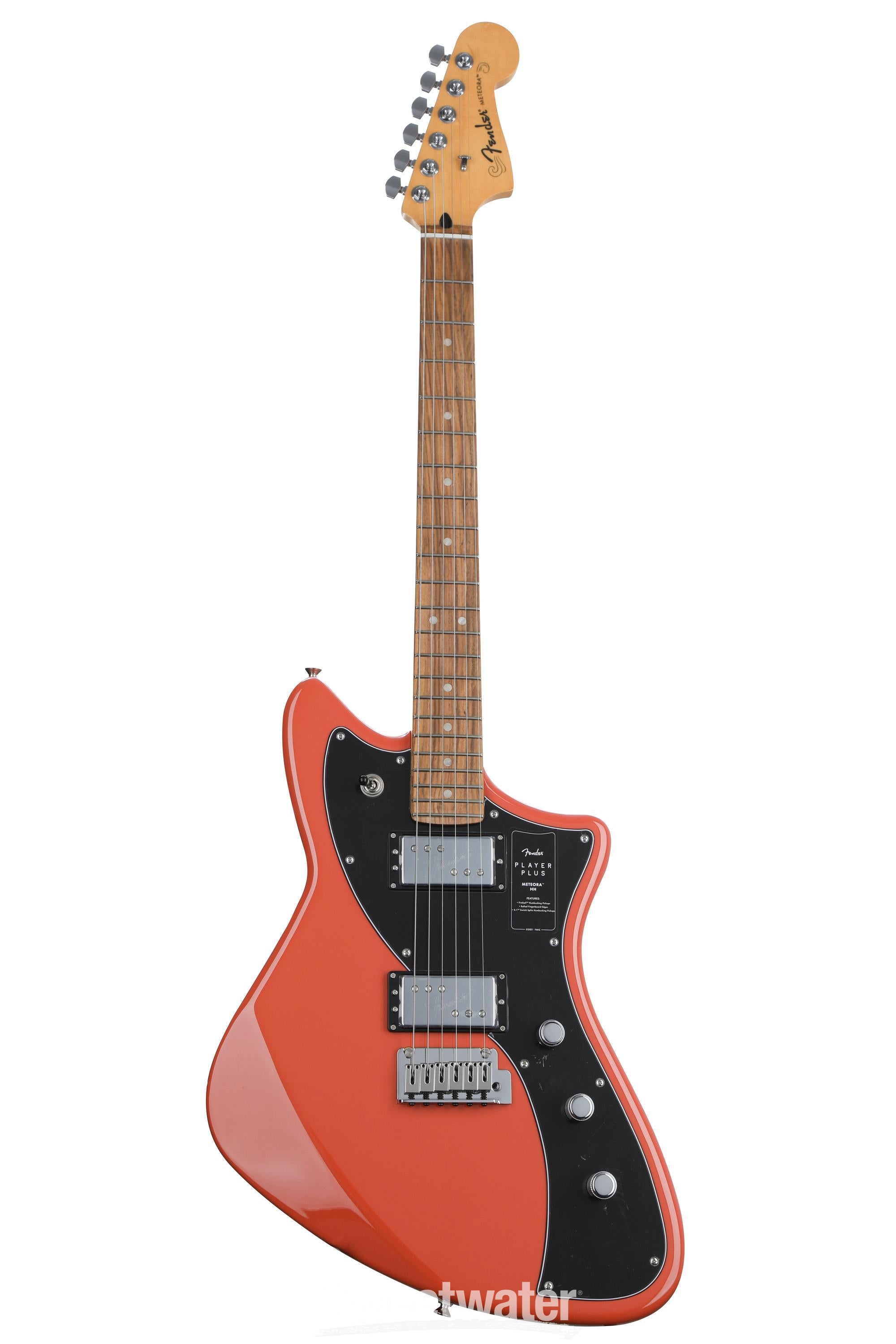 Fender Player Plus Meteora HH Electric Guitar - Fiesta Red