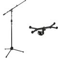 Photo of Gator Frameworks GFW-MIC-2020 Tripod Mic Stand with Tablet Holder