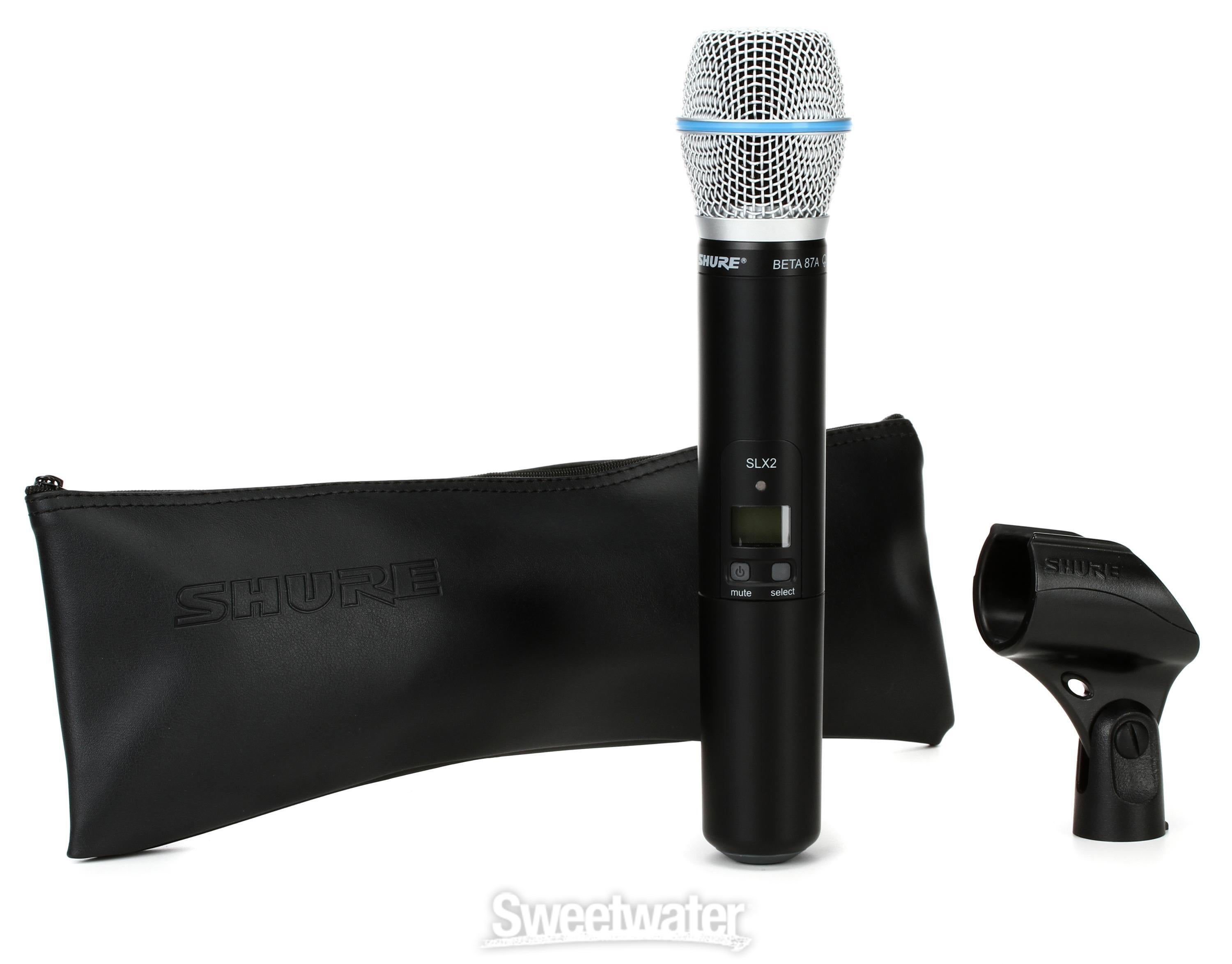 Shure SLX2 BETA87A Wireless Handheld Microphone Transmitter H5