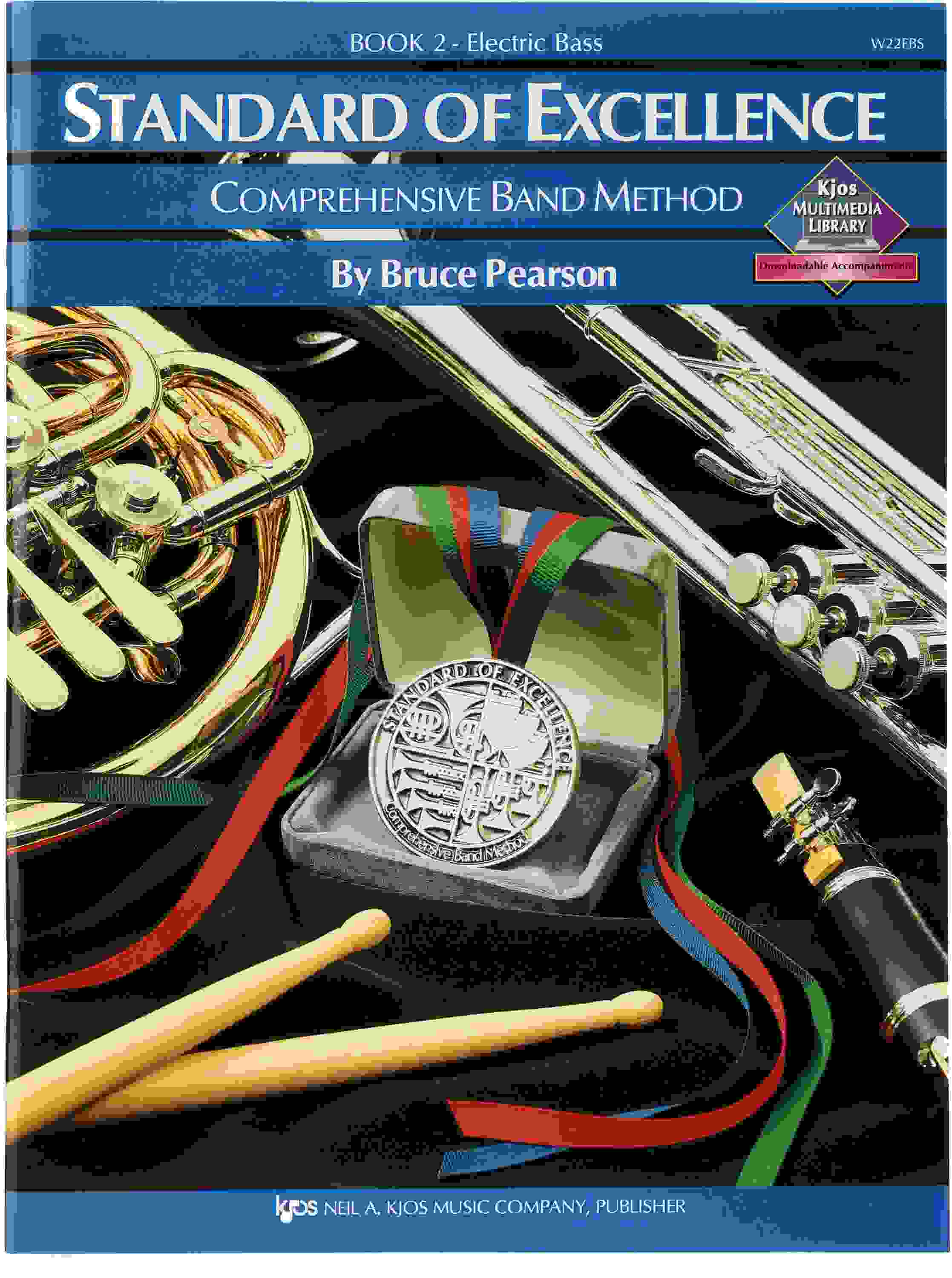Kjos Standard of Excellence Comprehensive Band Method Book 2 - Electric Bass