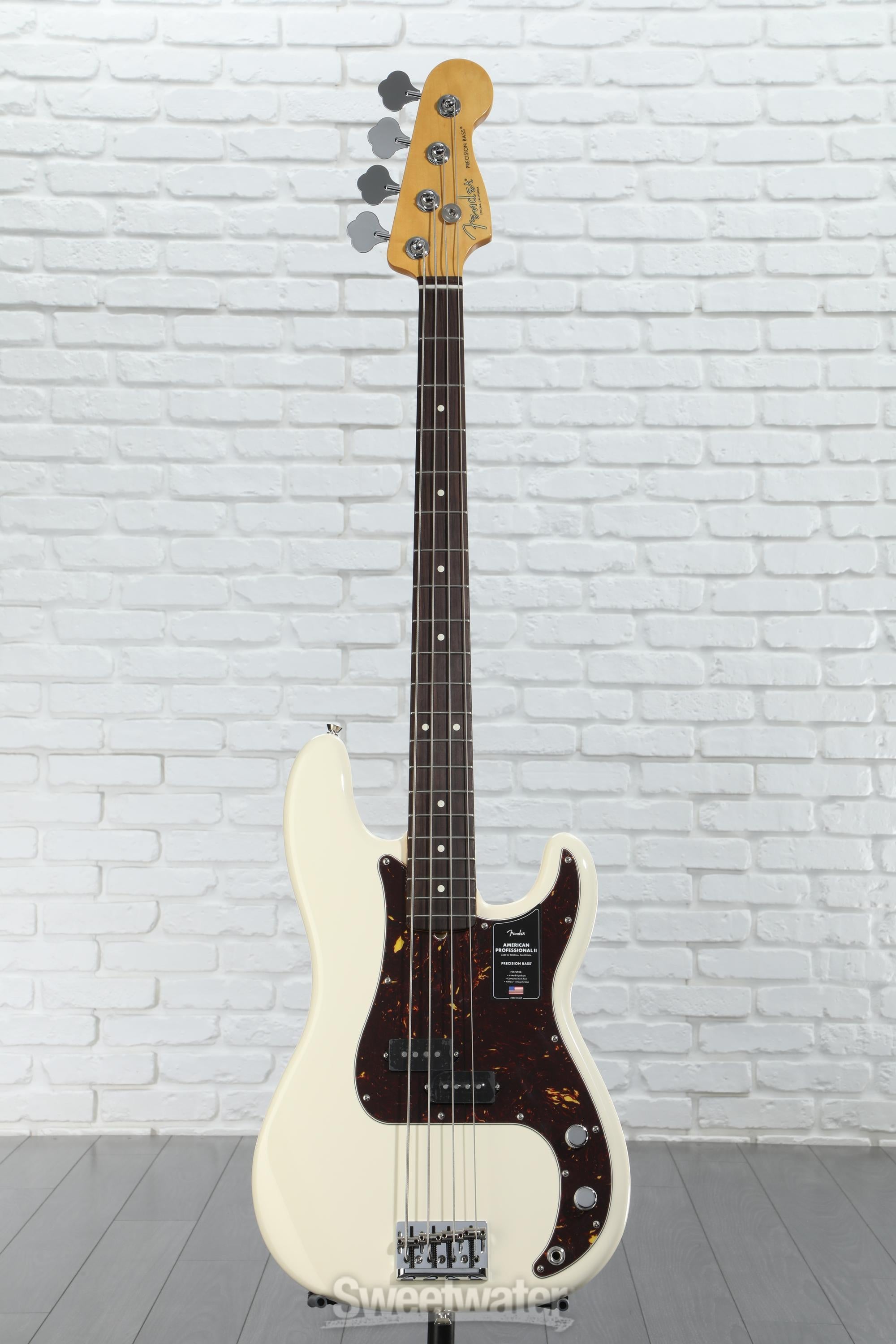Fender American Professional II Precision Bass - Olympic White