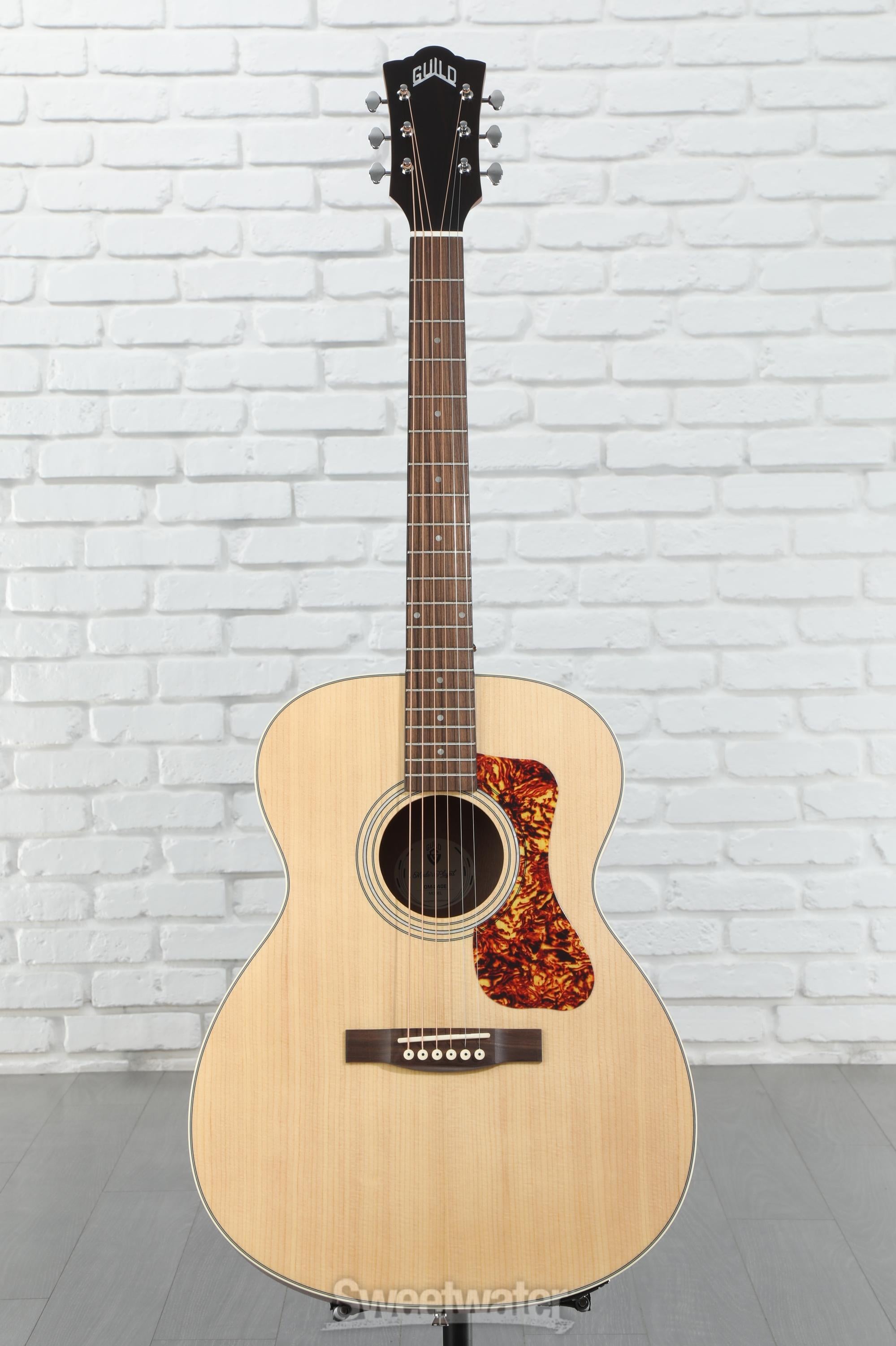 Guild OM-240E Acoustic-electric Guitar - Natural | Sweetwater