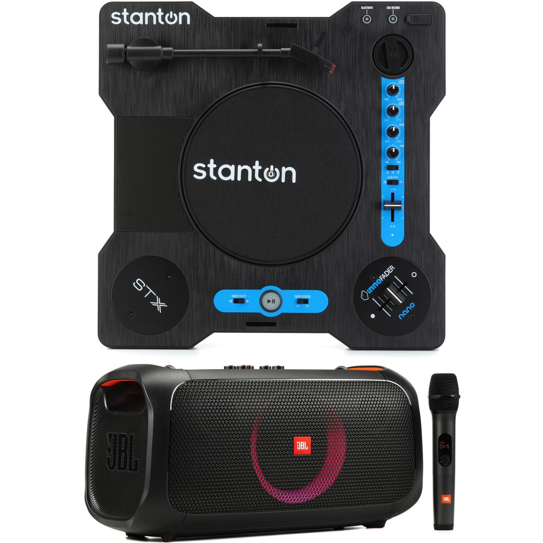 Stanton STX Limited-edition Portable Scratch Turntable with Speaker ...