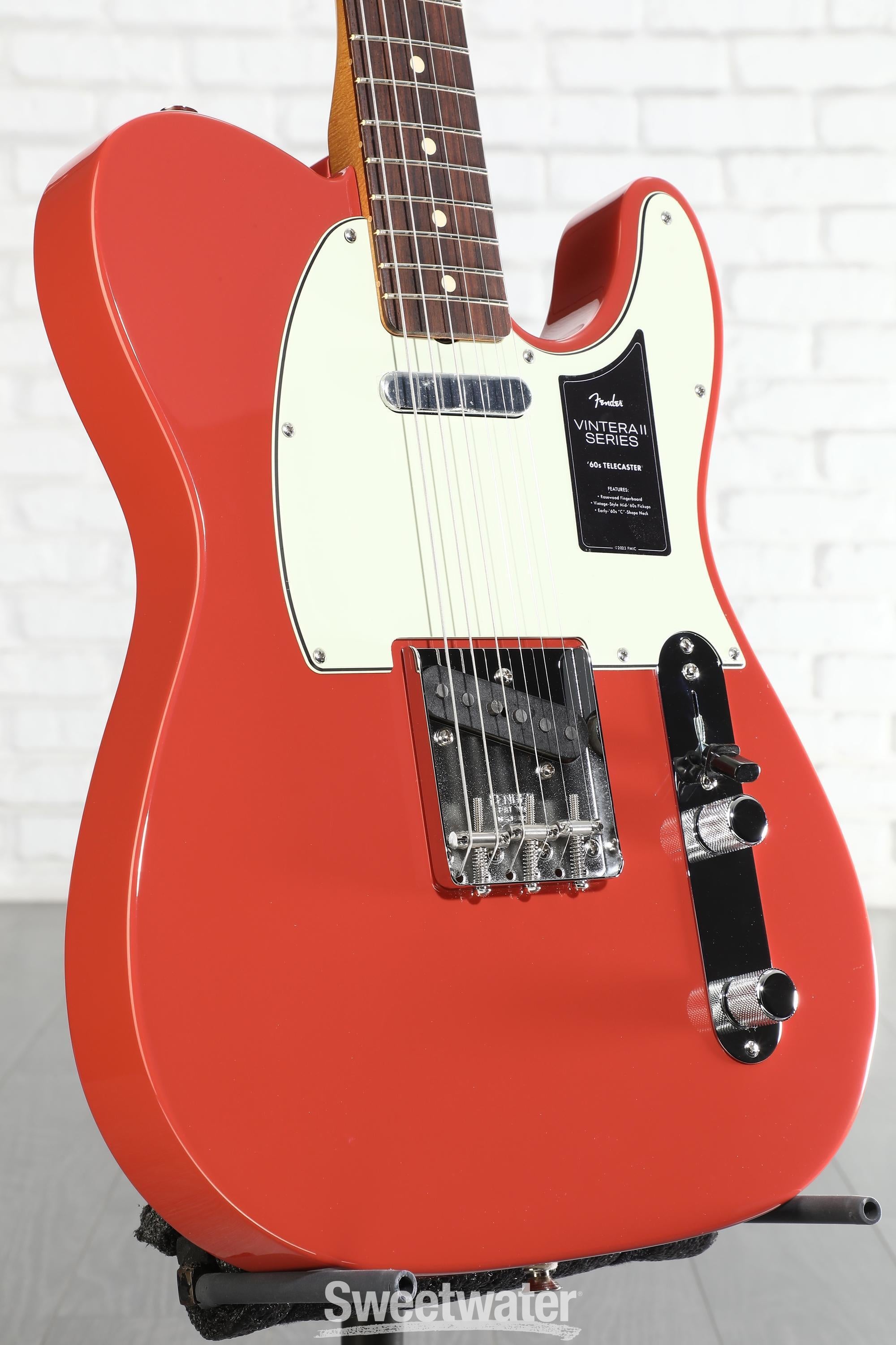 Fender Vintera II '60s Telecaster Electric Guitar - Fiesta Red