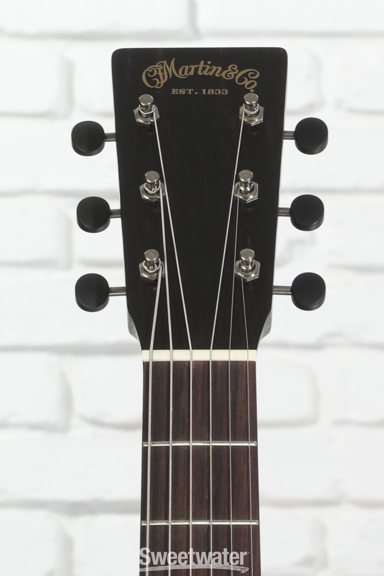Martin 000-17E Acoustic-electric Guitar - Black Smoke | Sweetwater
