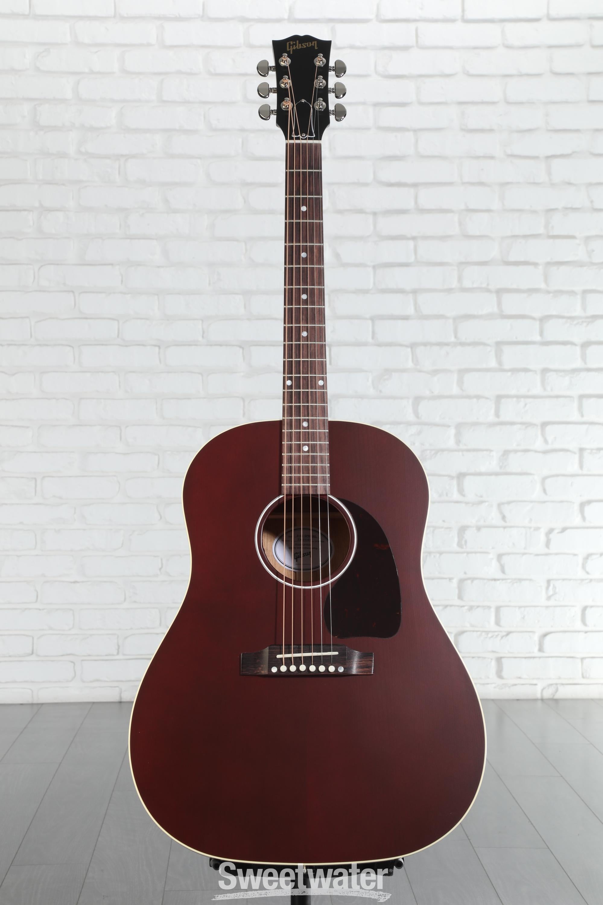 Gibson Acoustic J-45 Special Acoustic-electric Guitar - Wine Red