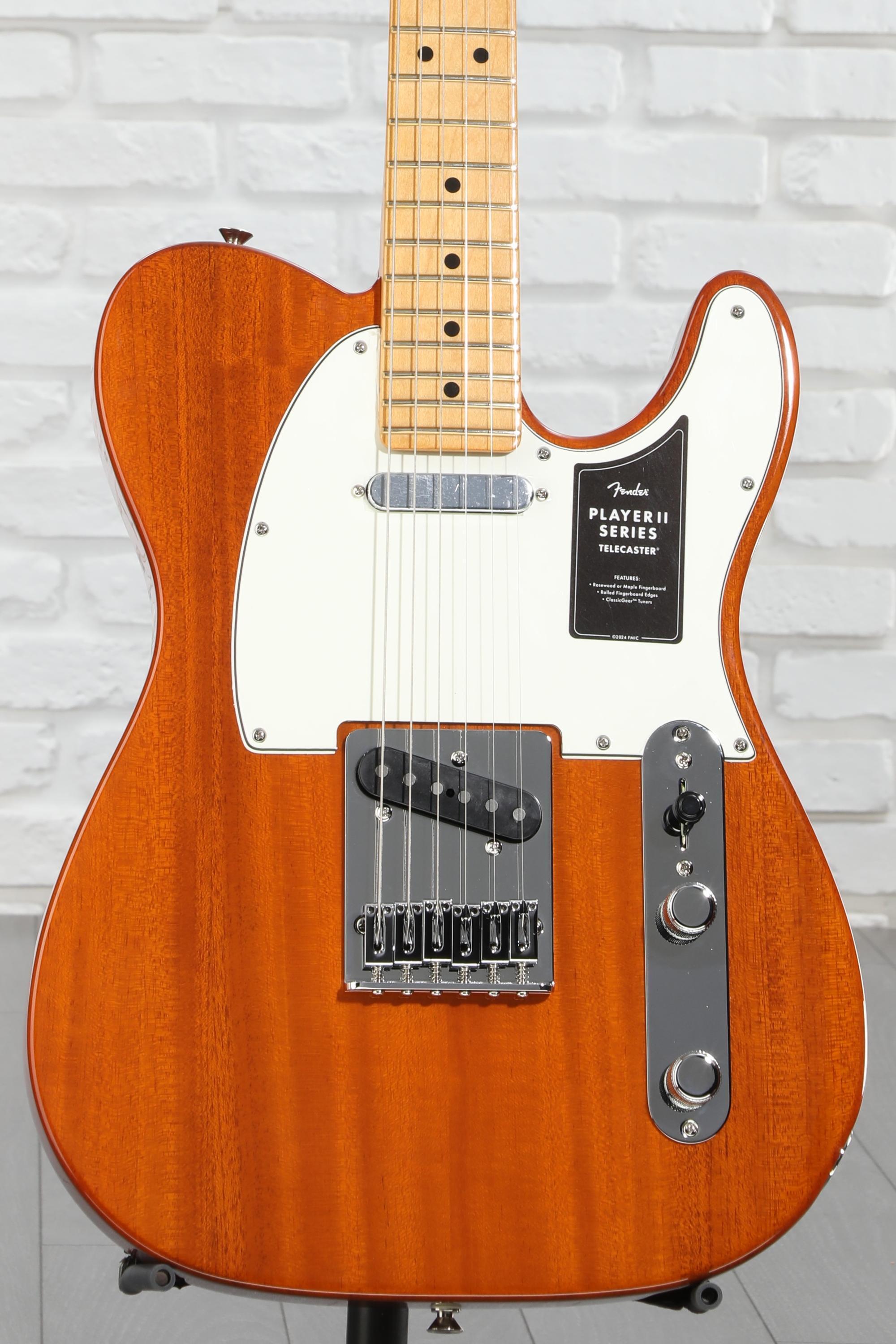 ギター FENDER MEXICO player telecaster maple Fender Player II Telecaster Electric Guitar - Mocha with Maple