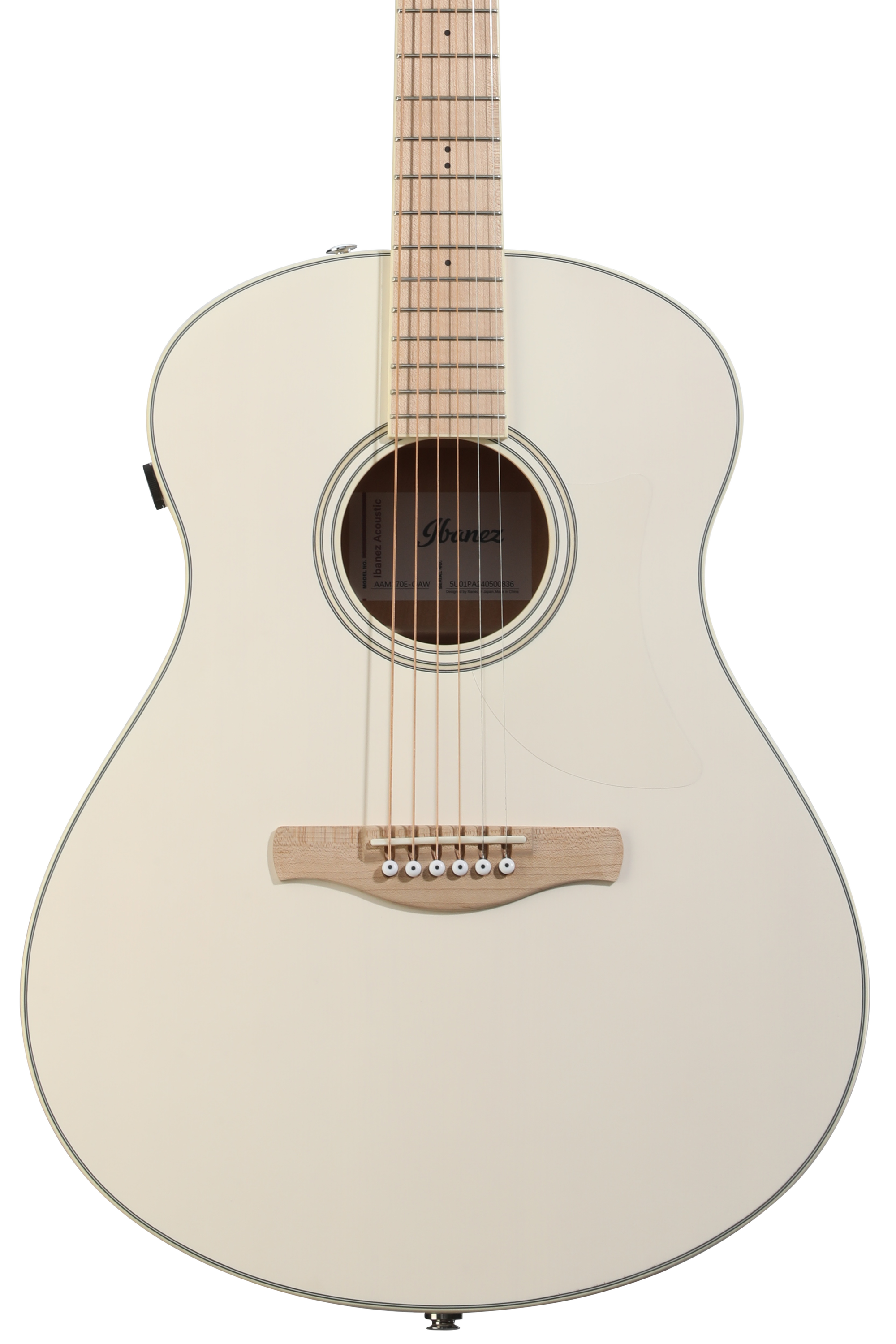 Ibanez AAM370EOAW Advanced Acoustic Auditorium Acoustic-electric Guitar - Antique White