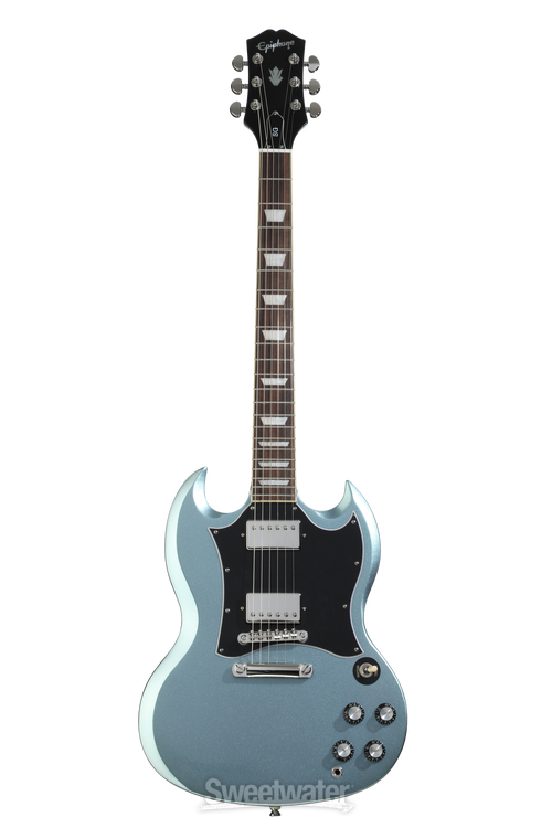 Epiphone SG ペルハムブルー Epiphone SG Standard Electric Guitar - Pelham Blue | Sweetwater