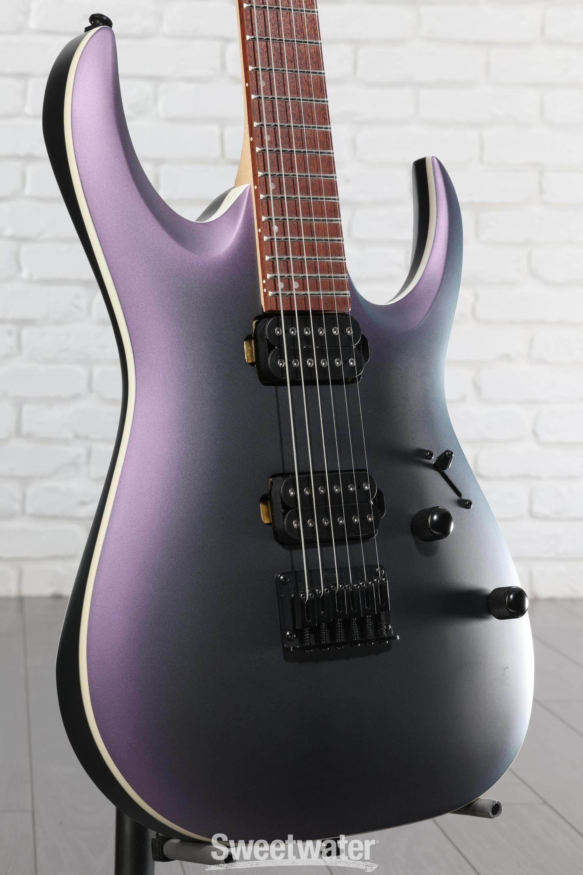 Ibanez Standard RGA42EX Electric Guitar - Black Aurora Burst Matte