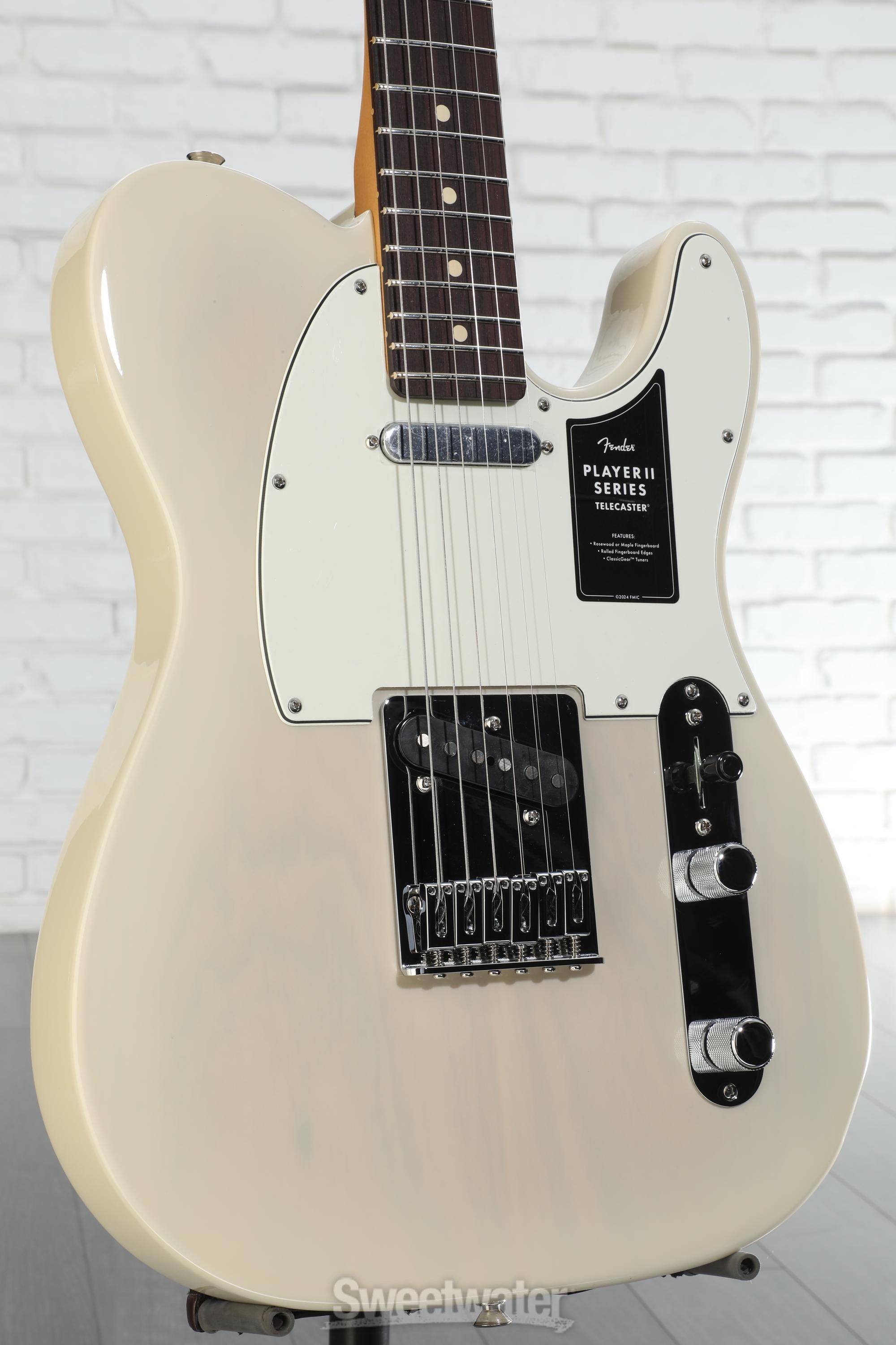 Fender Player II Telecaster Electric Guitar - White Blonde
