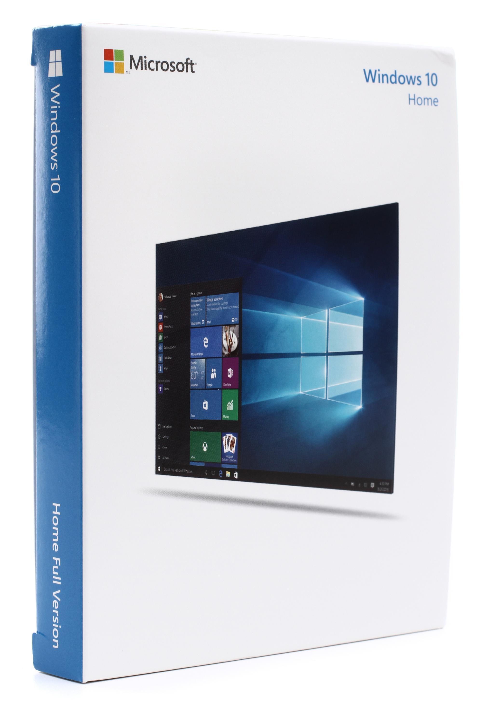 Microsoft Windows 10 Home 32/64-bit - 1 License, USB Flash Drive