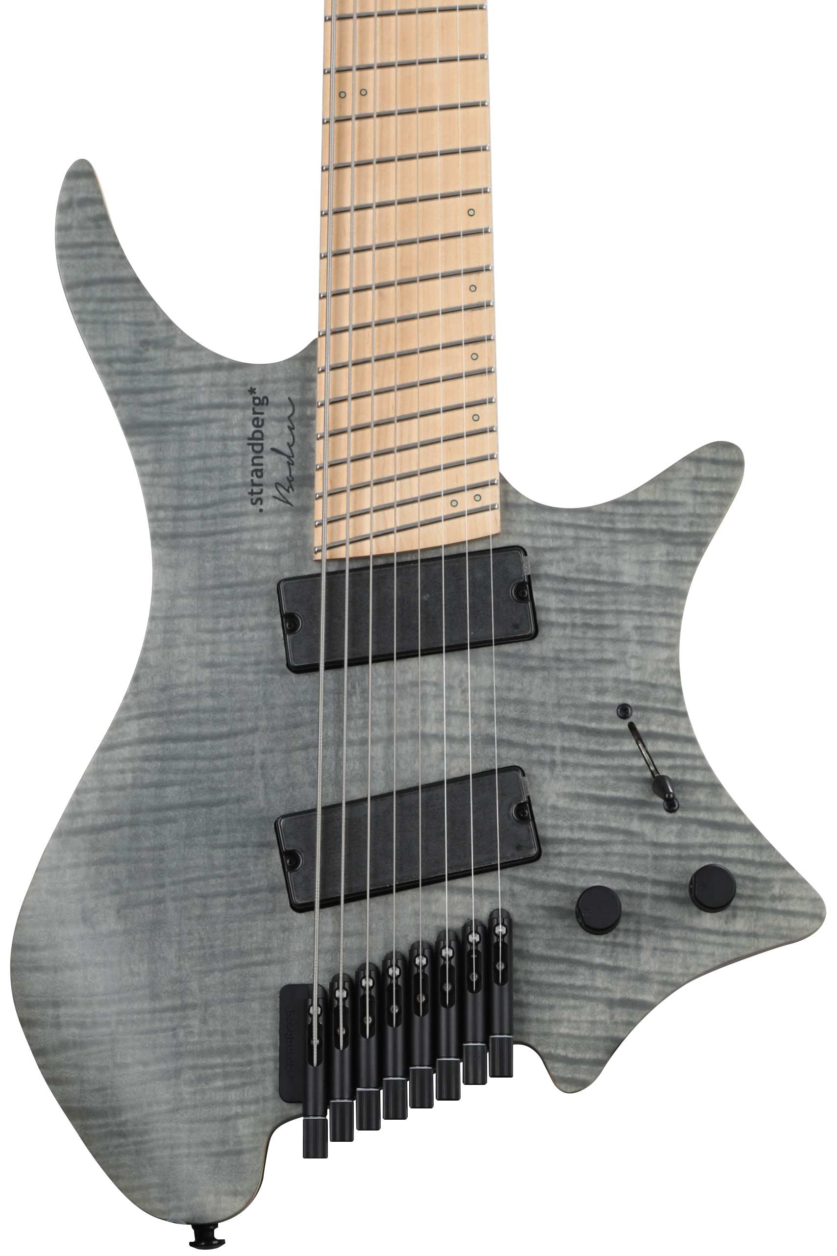Strandberg Boden Standard NX 8 Electric Guitar - Trans Charcoal