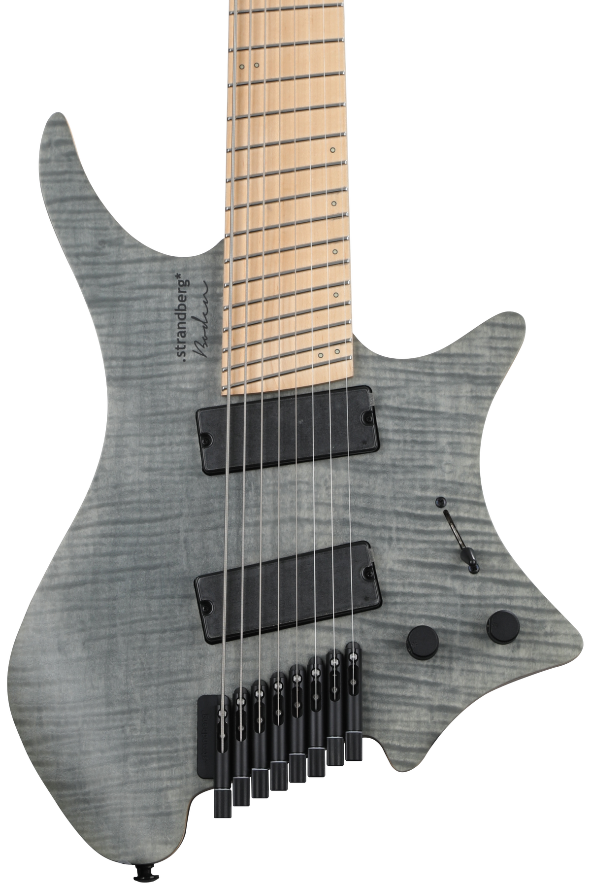 Strandberg Boden Standard NX 8 Electric Guitar - Trans Charcoal
