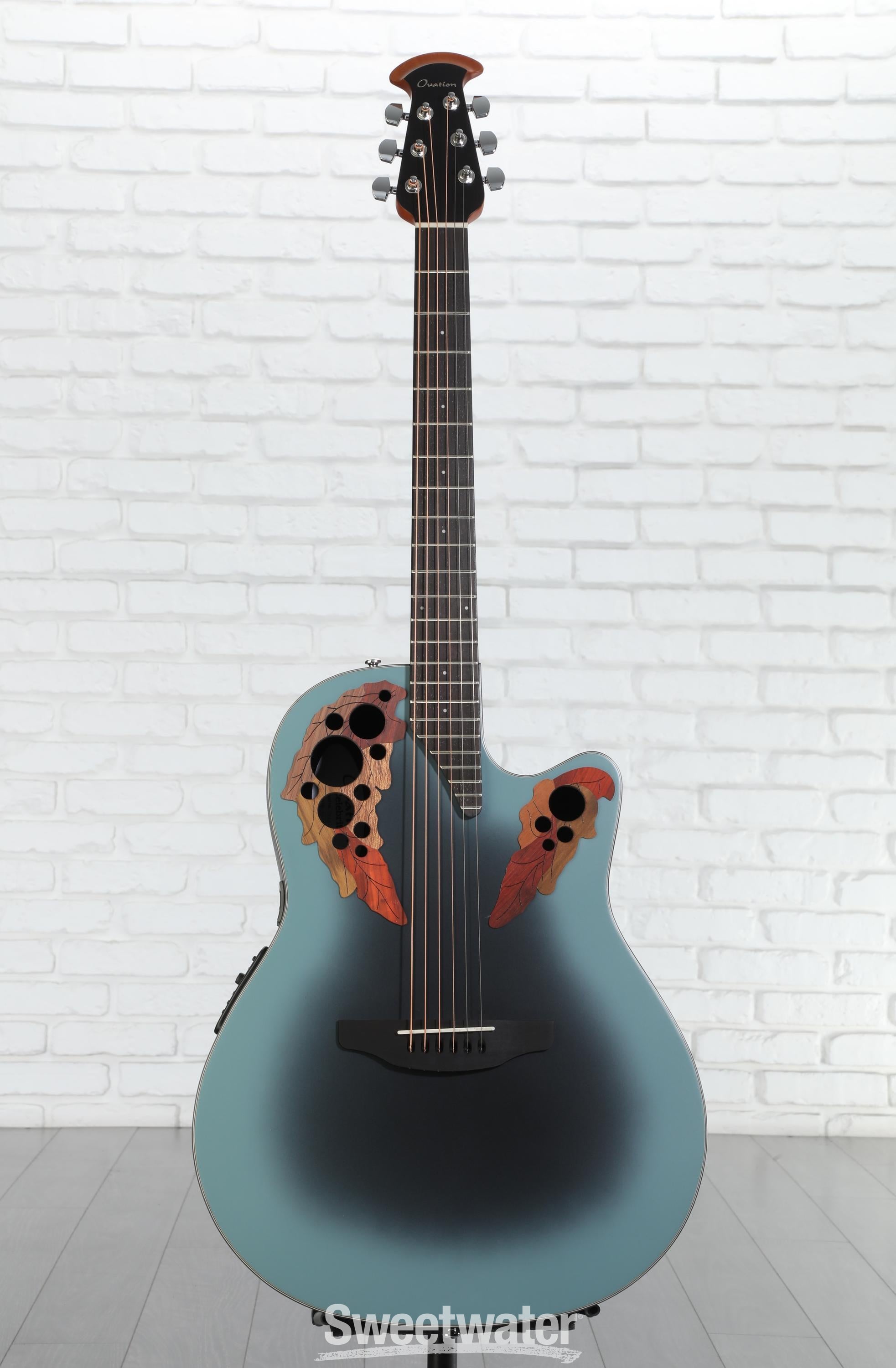 ギター Ovation Celebrity Elite CE44-RBB Ovation Celebrity Elite CE44-RBB Mid-Depth Acoustic-Electric