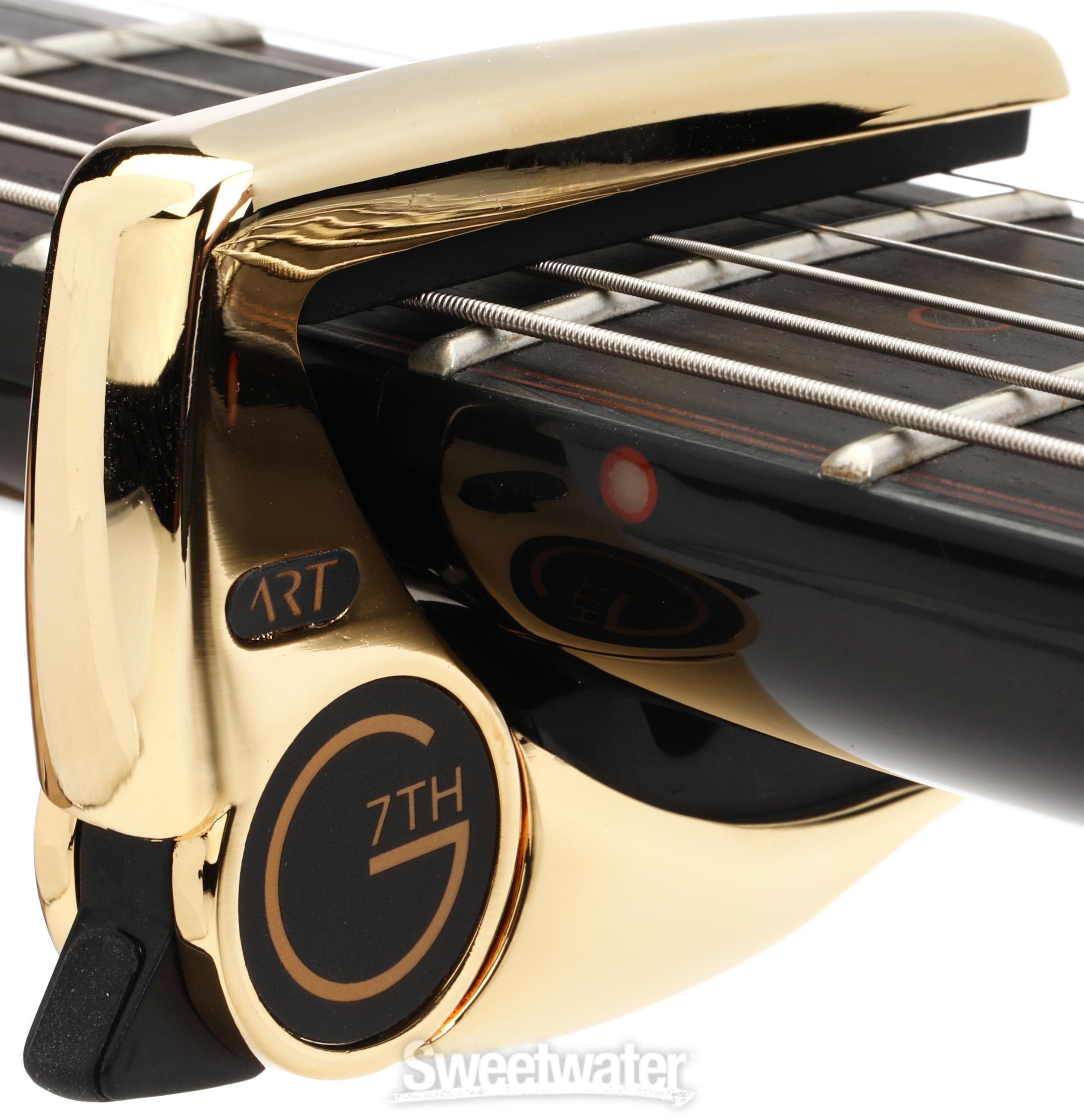 Performance 3 ART Capo Gold（6弦用） G7th Performance 3 Steel String Guitar Capo - Gold | Sweetwater