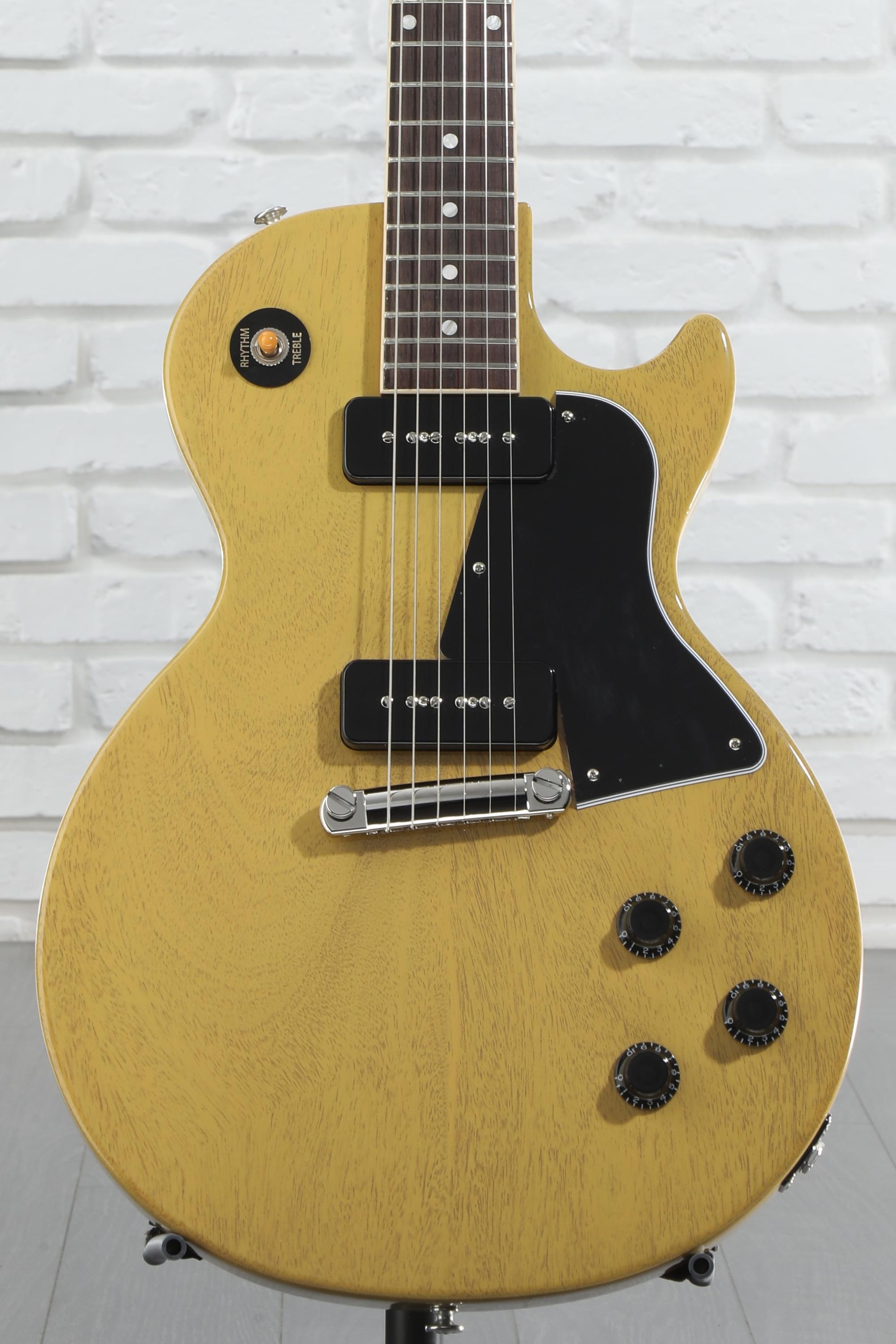 Used 2023 Gibson Les Paul Special TV Yellow Solid Body