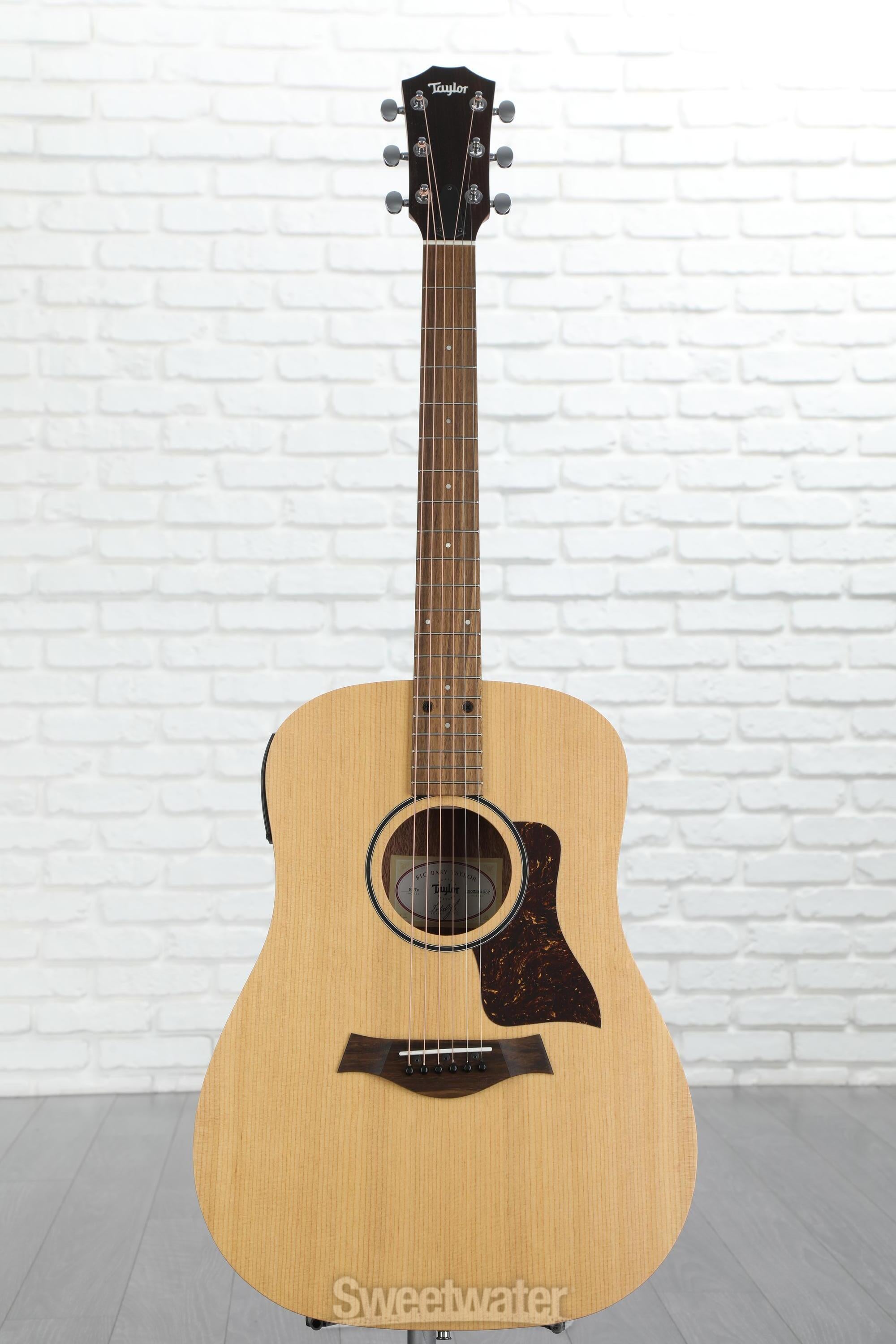 Big Baby Taylor BBTe Acoustic-electric Guitar - Natural Sitka Spruce -  Sweetwater