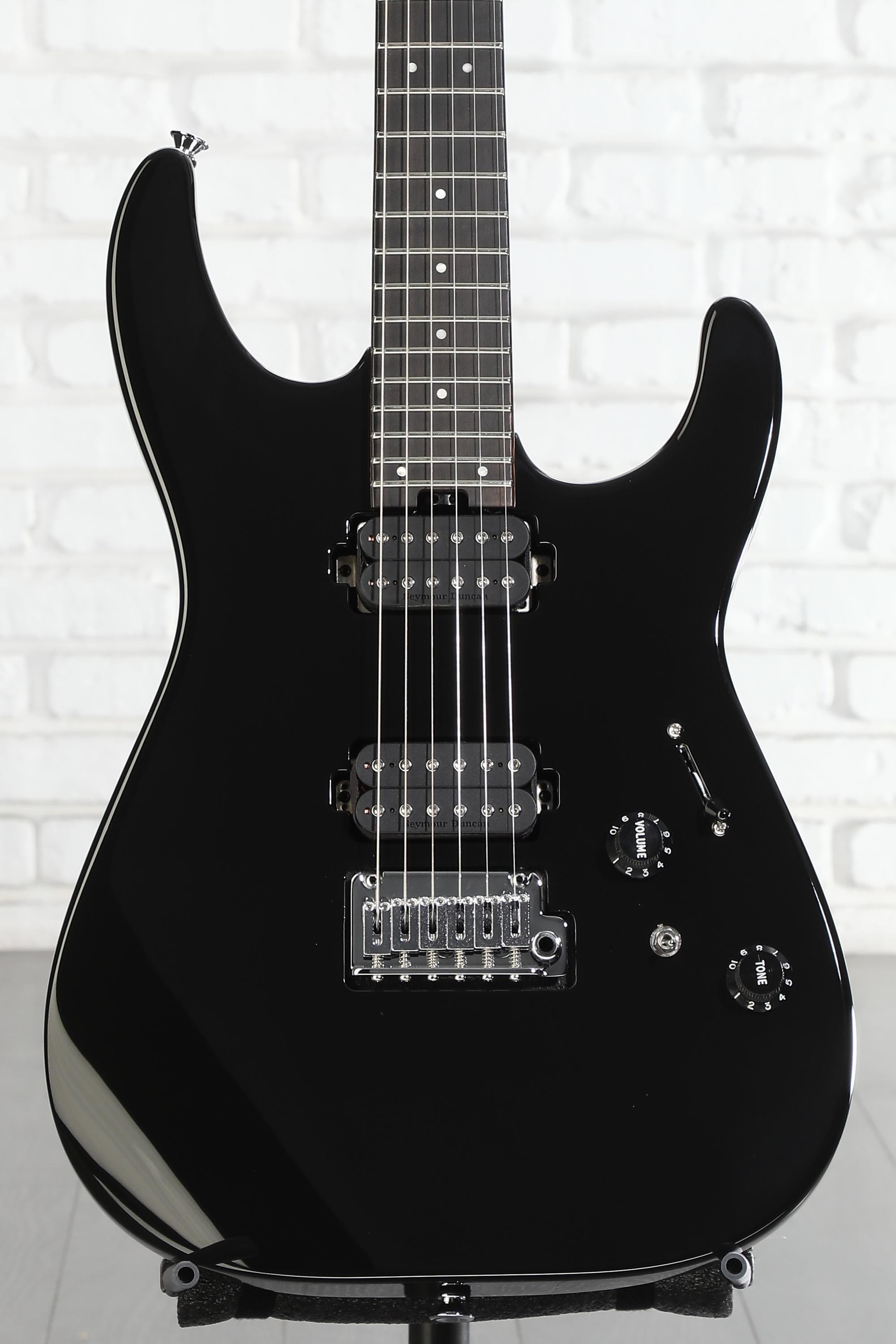 Charvel Pro-Mod DK24 HH 2PT EB Electric Guitar - Gloss Black